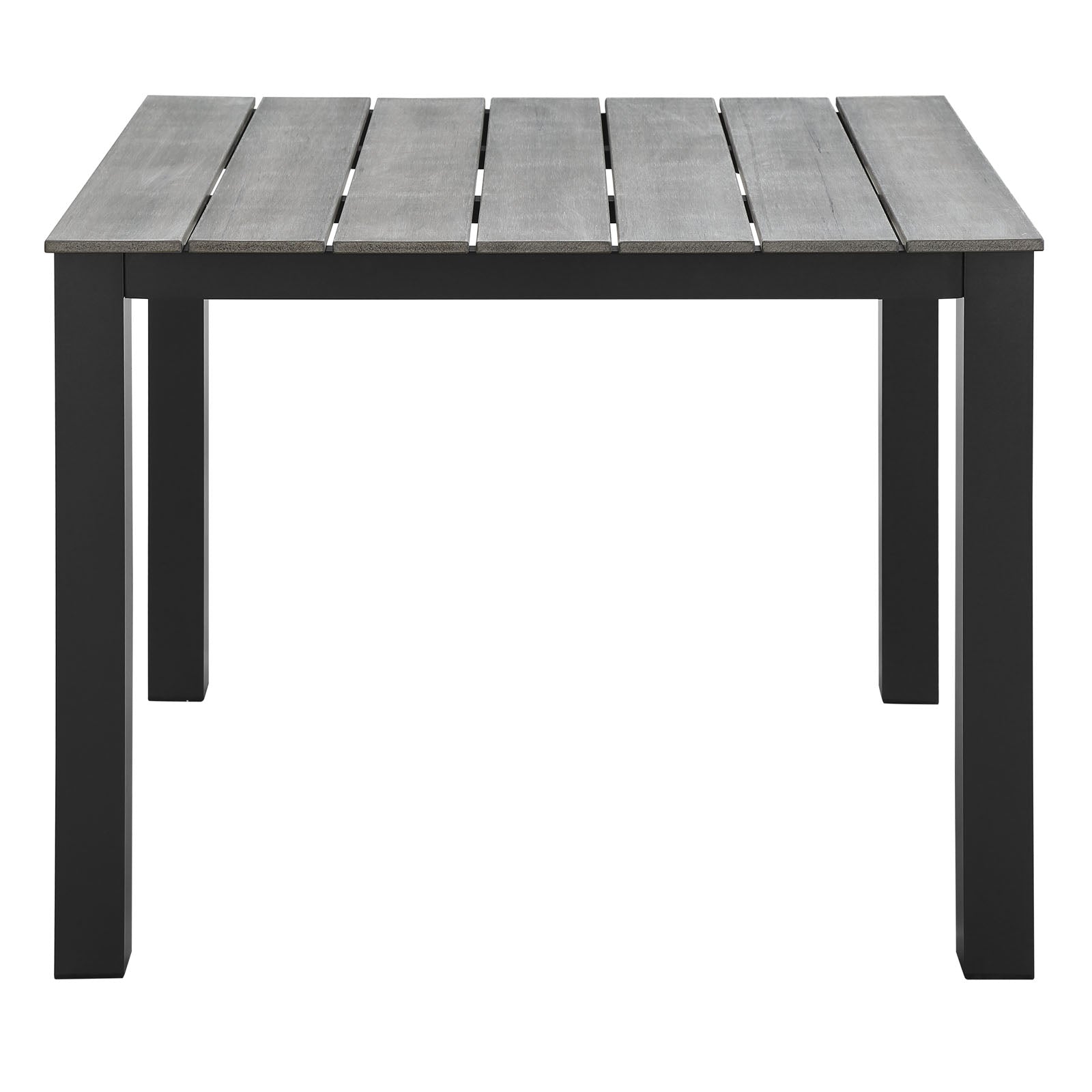 Maine 40" Outdoor Patio Dining Table-Outdoor Dining Table-Modway-Wall2Wall Furnishings