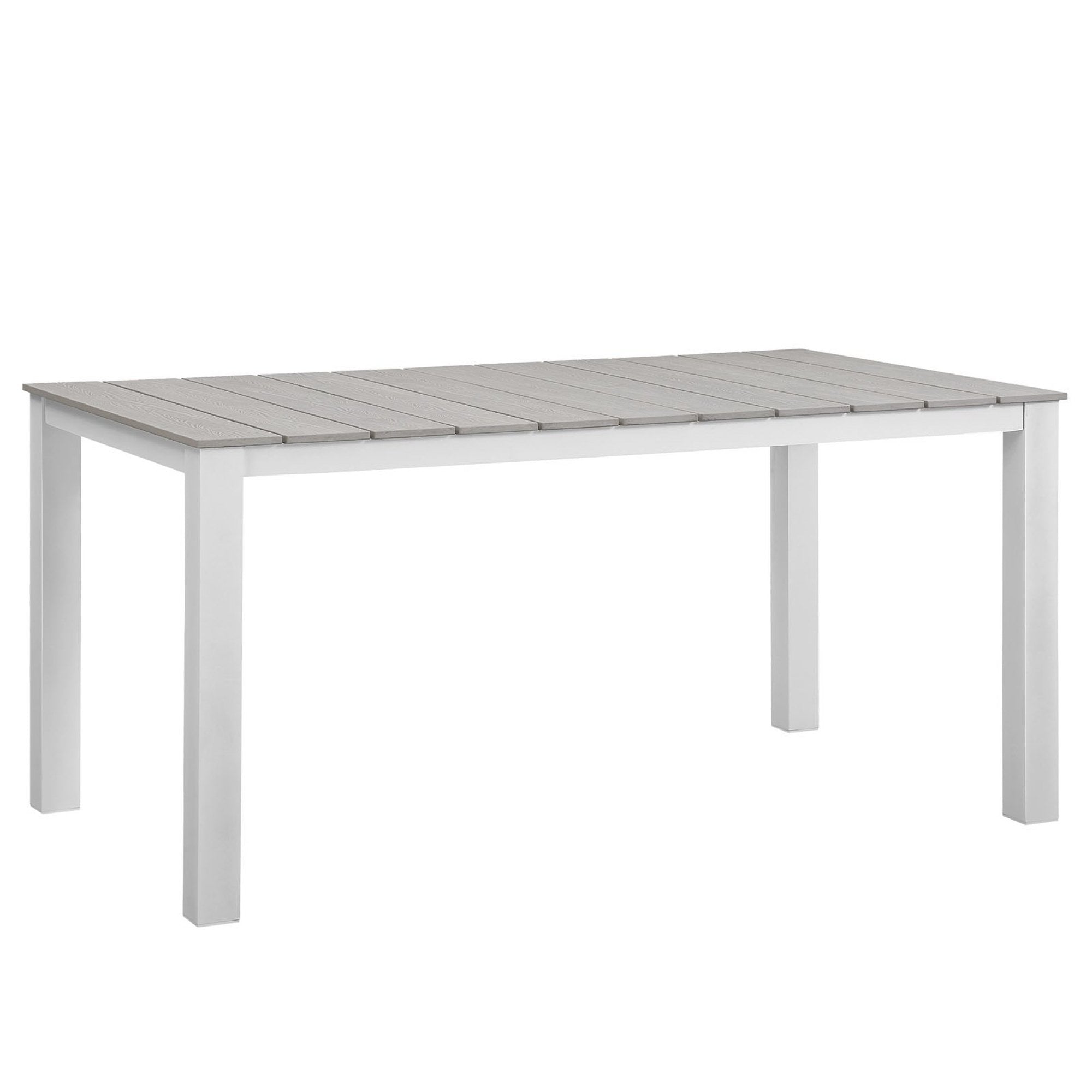 Maine 63" Outdoor Patio Dining Table