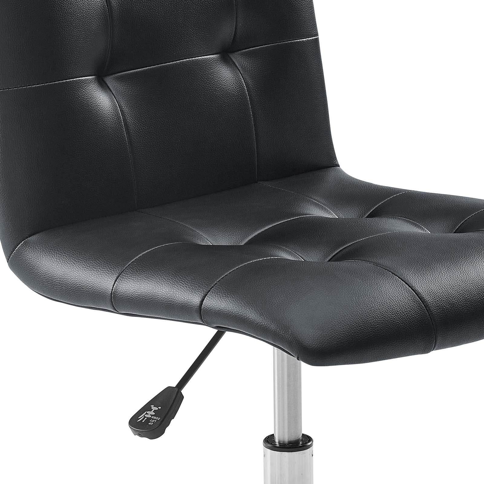Prim Armless Mid Back Office Chair-Office Chair-Modway-Wall2Wall Furnishings