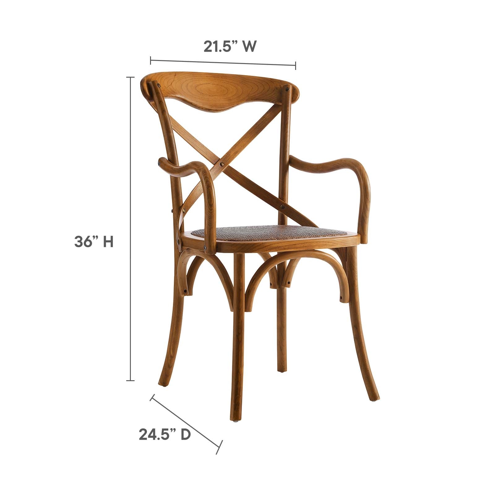 Gear Dining Armchair-Dining Chair-Modway-Wall2Wall Furnishings