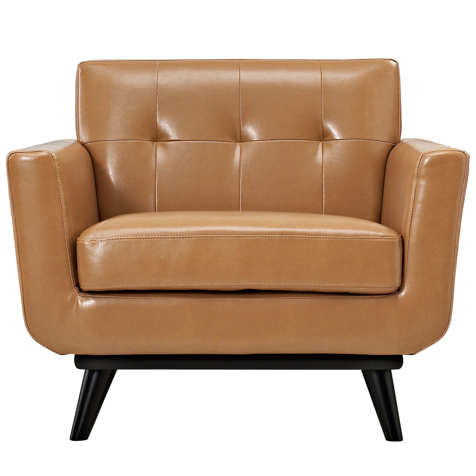 Engage Leather Sofa Set-Sofa Set-Modway-Wall2Wall Furnishings