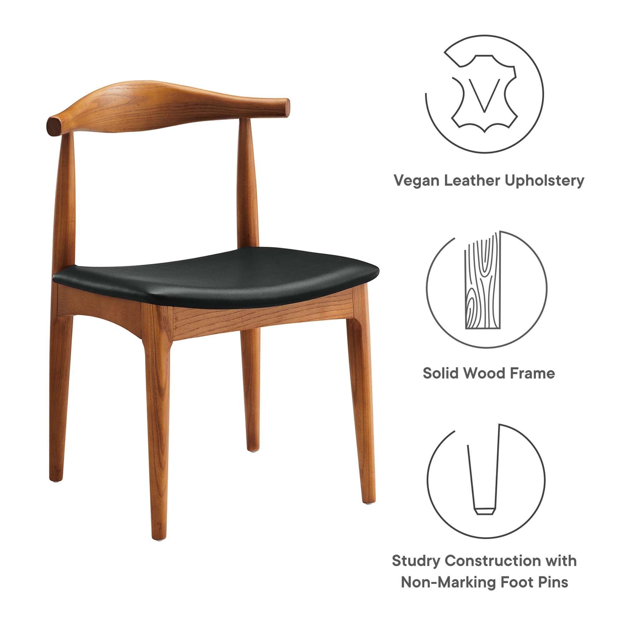 Tracy Wood Dining Chairs Set of 4