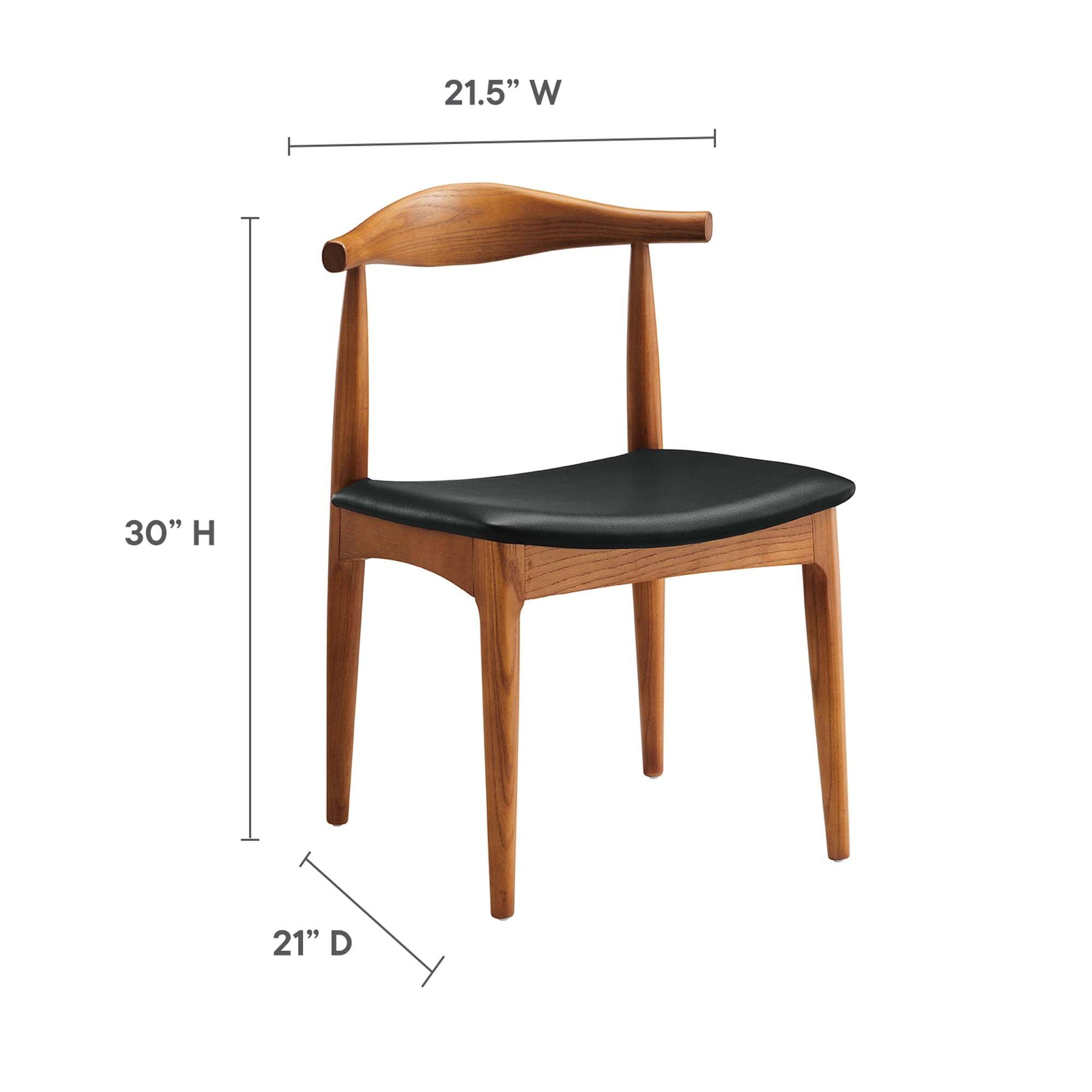 Tracy Wood Dining Chairs Set of 4