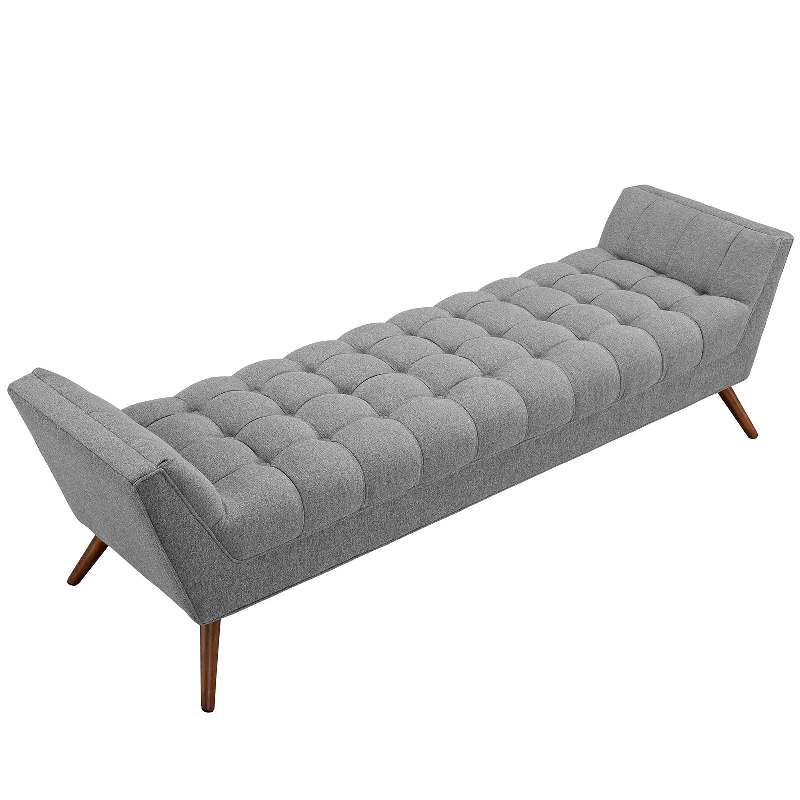 Response Upholstered Fabric Bench-Bench-Modway-Wall2Wall Furnishings