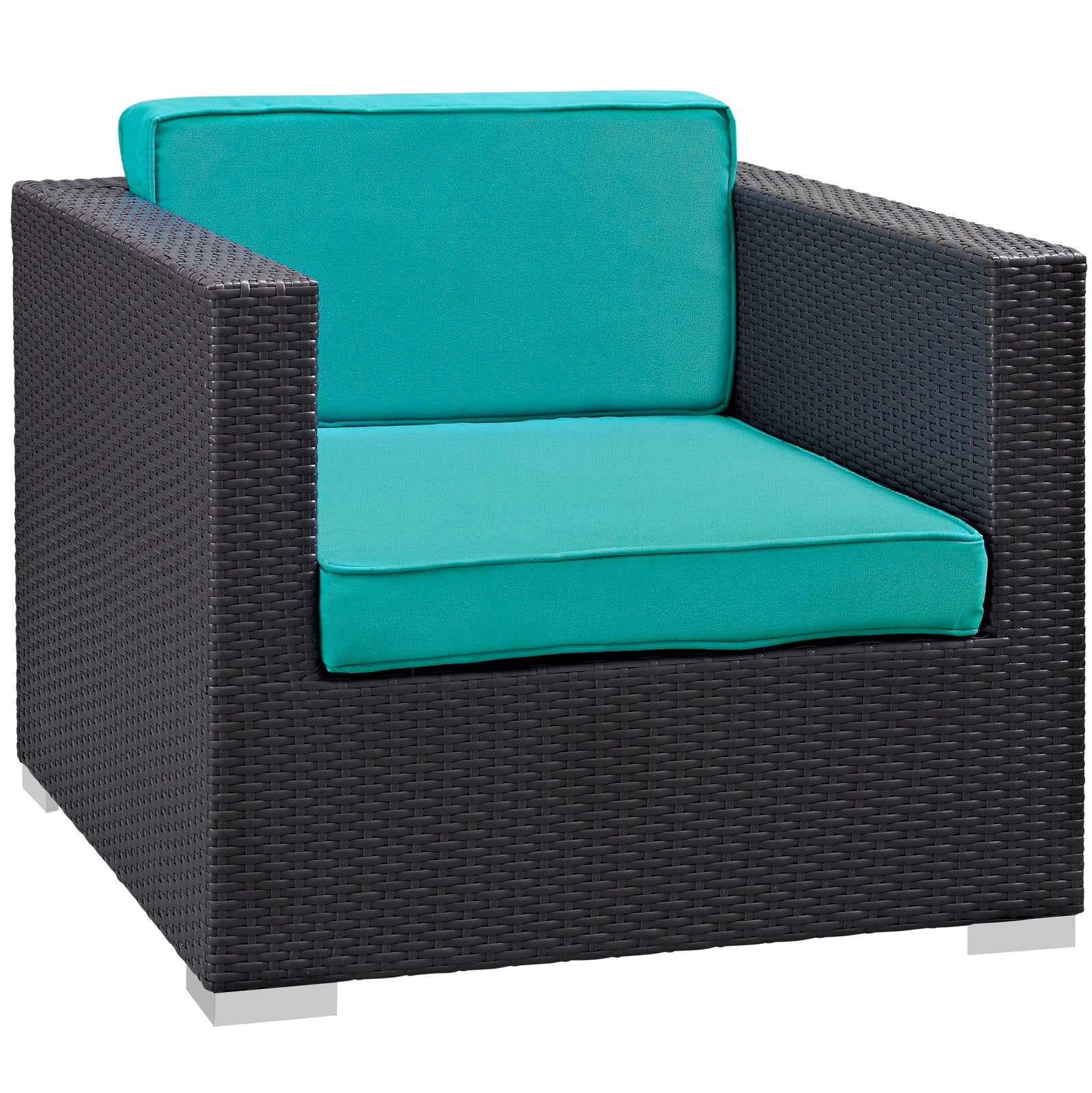 Convene 5 Piece Outdoor Patio Armchair Set-Outdoor Set-Modway-Wall2Wall Furnishings