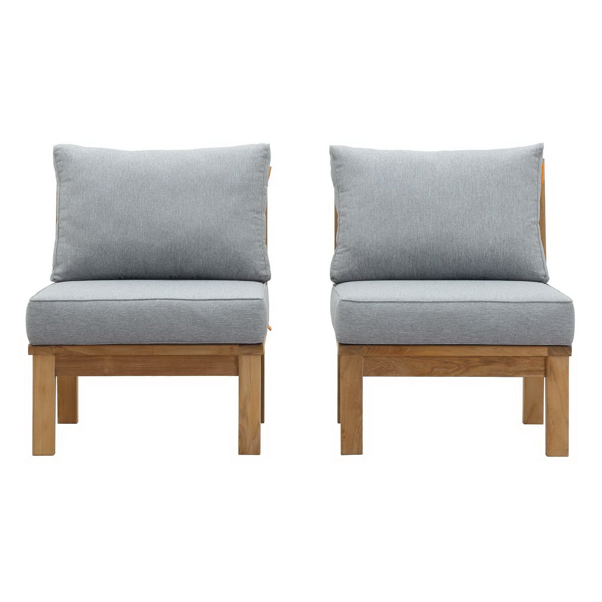 Marina 2 Piece Outdoor Patio Teak Set