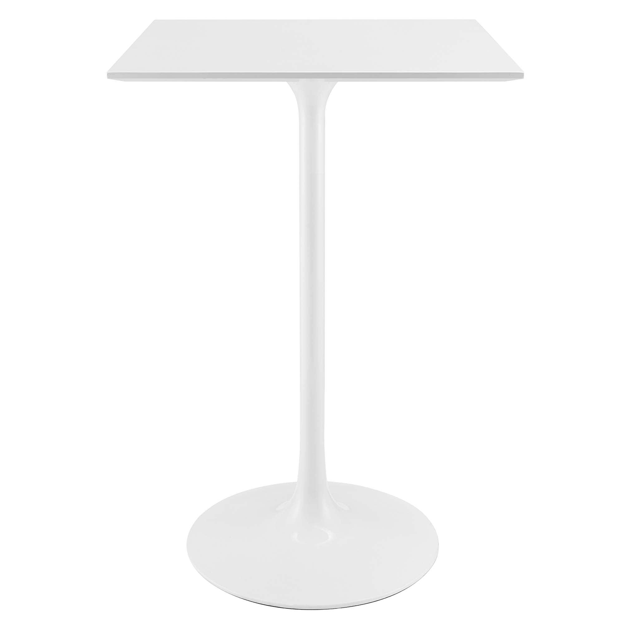 Lippa 28" Square Wood Bar Table