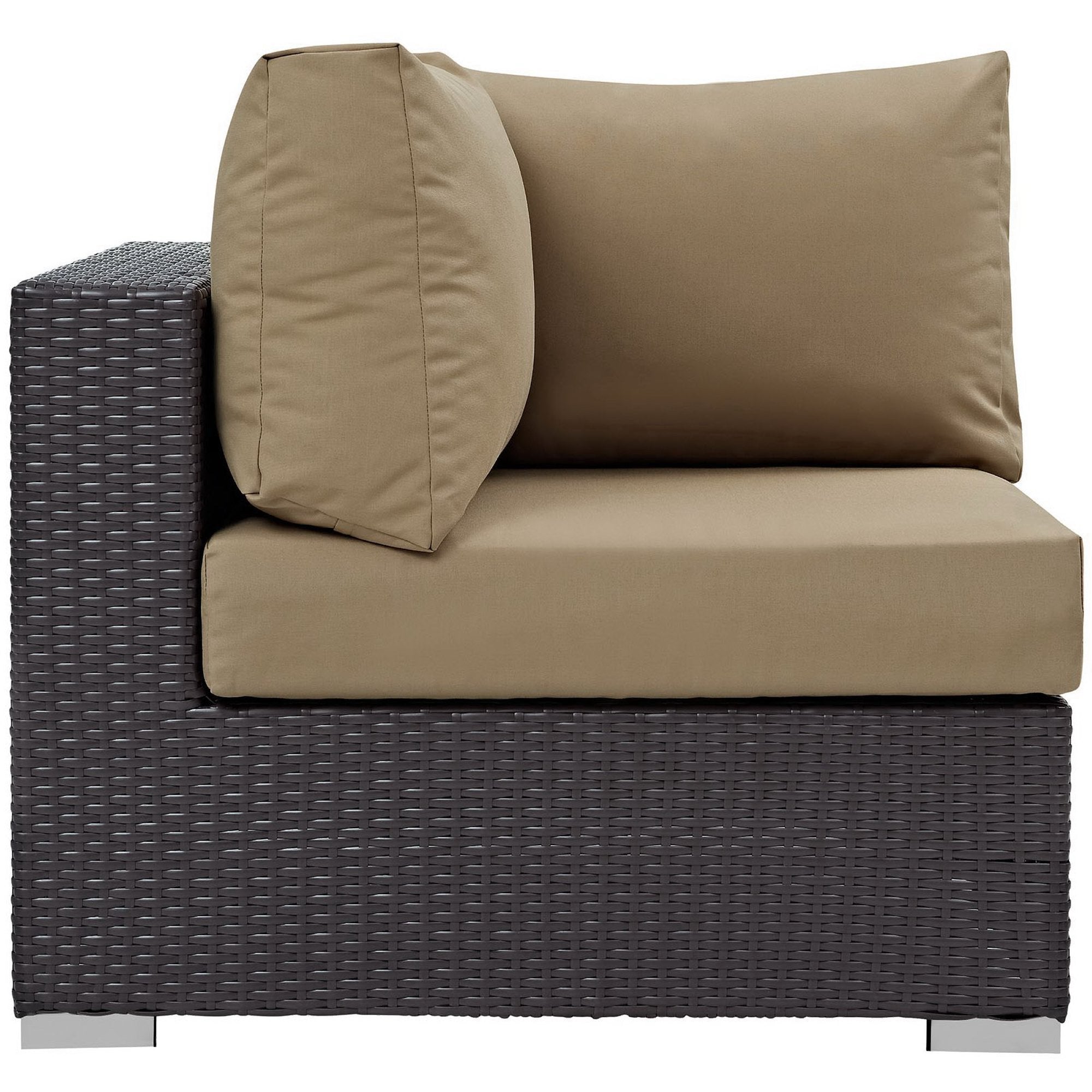 Convene 5 Piece Outdoor Patio Sectional Set