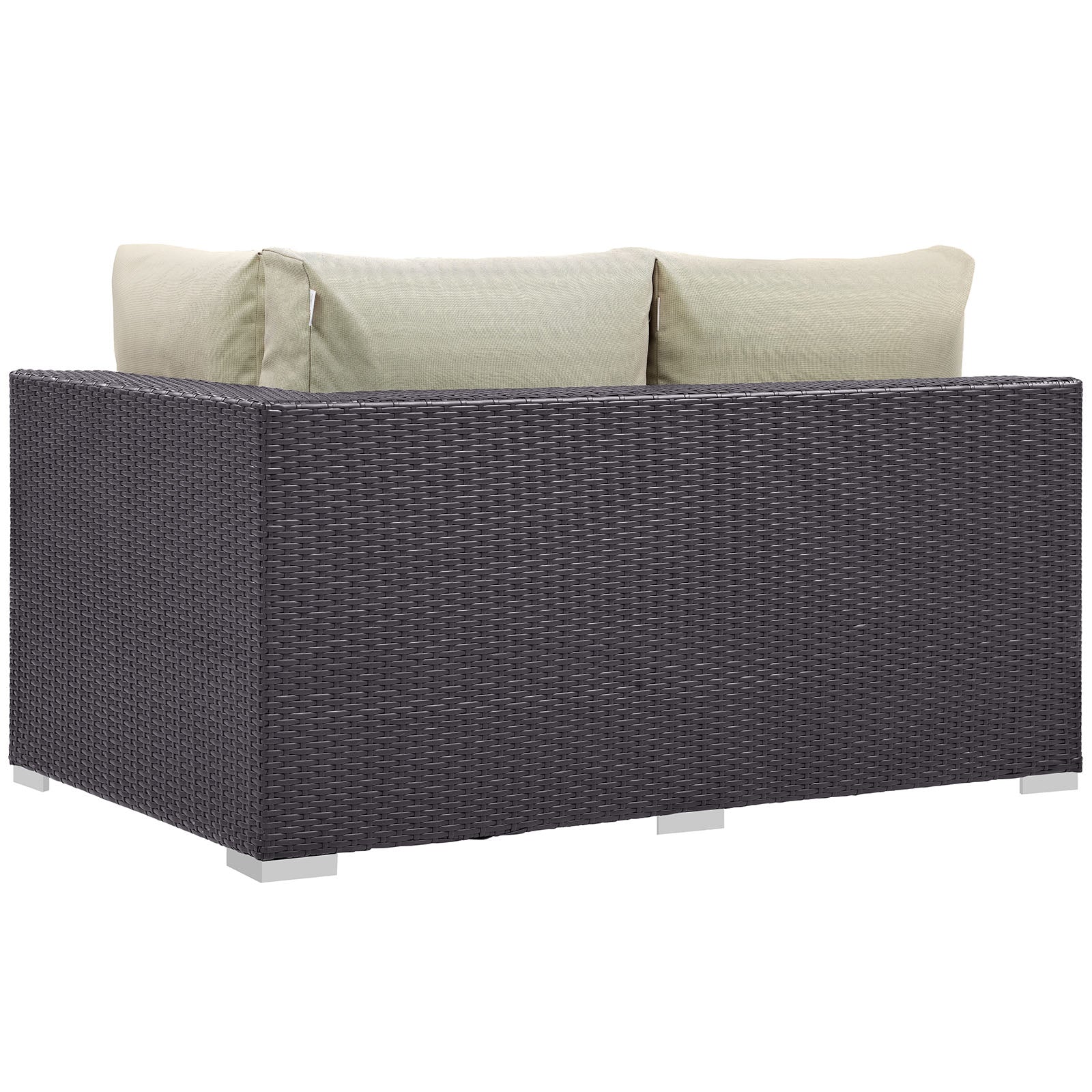Convene Outdoor Patio Right Arm Loveseat-Outdoor Loveseat-Modway-Wall2Wall Furnishings