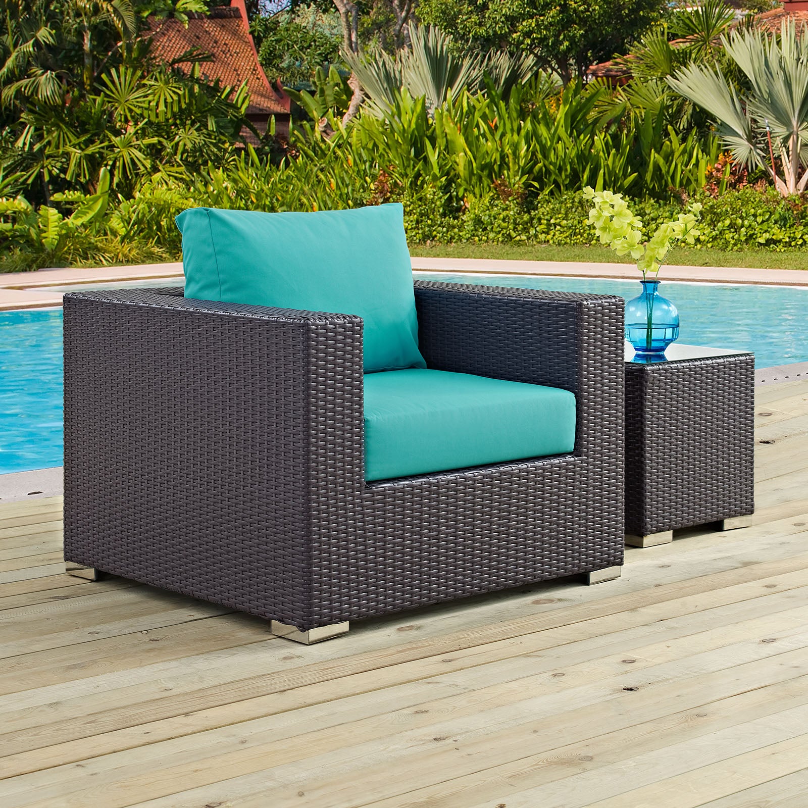 Convene Outdoor Patio Armchair-Outdoor Arm Chair-Modway-Wall2Wall Furnishings