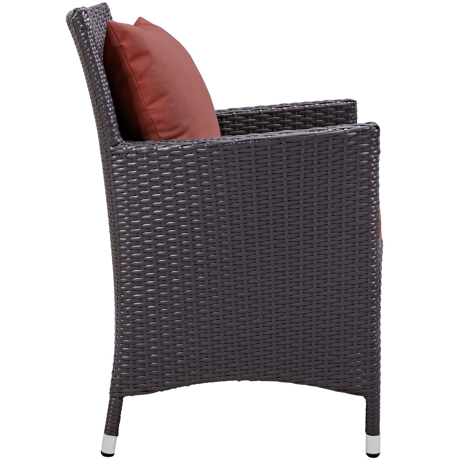 Convene Dining Outdoor Patio Armchair-Outdoor Dining Chair-Modway-Wall2Wall Furnishings
