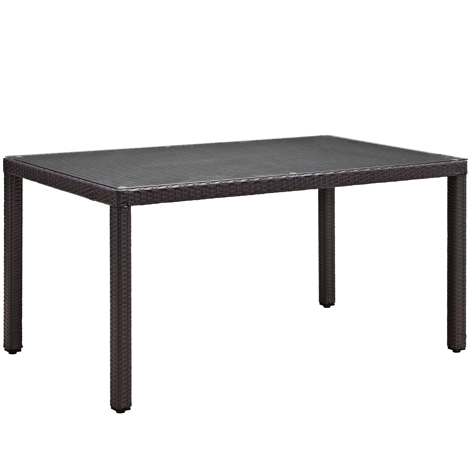 Convene 59" Outdoor Patio Dining Table-Outdoor Dining Table-Modway-Wall2Wall Furnishings