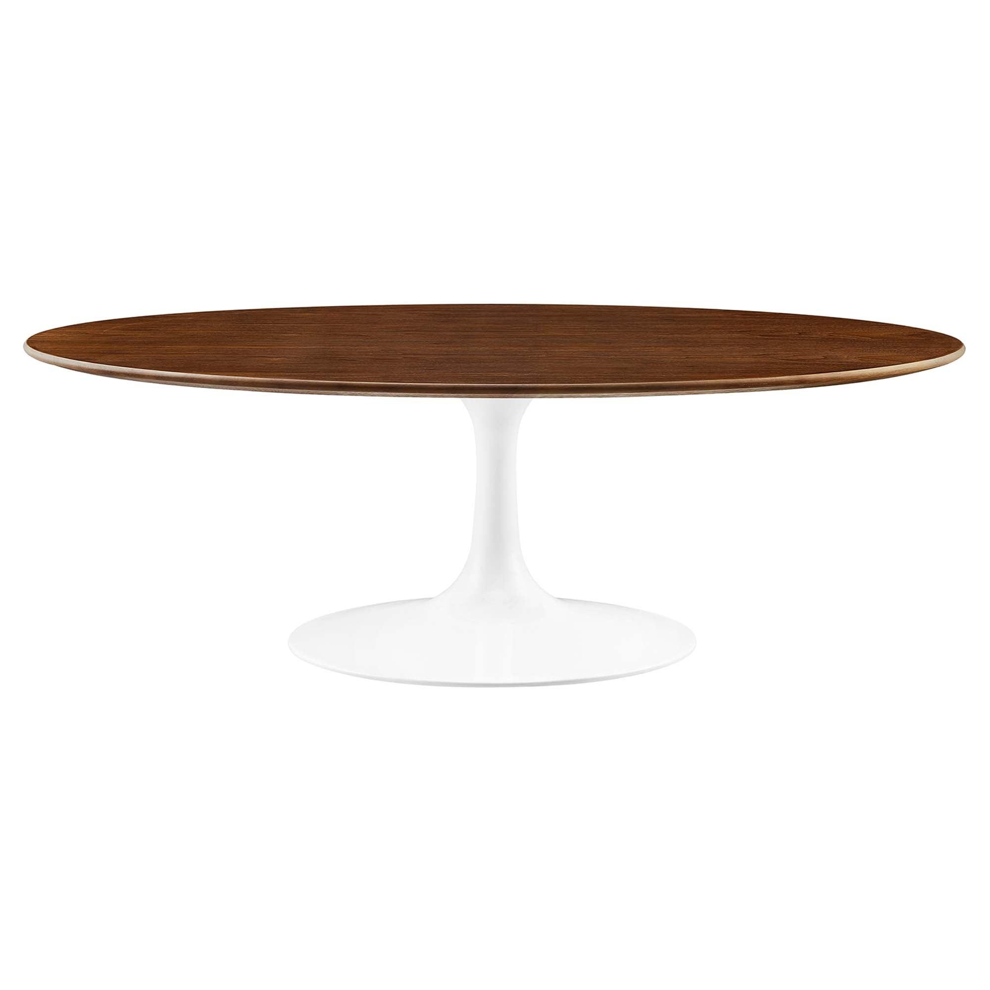 Lippa 48" Oval Wood Coffee Table
