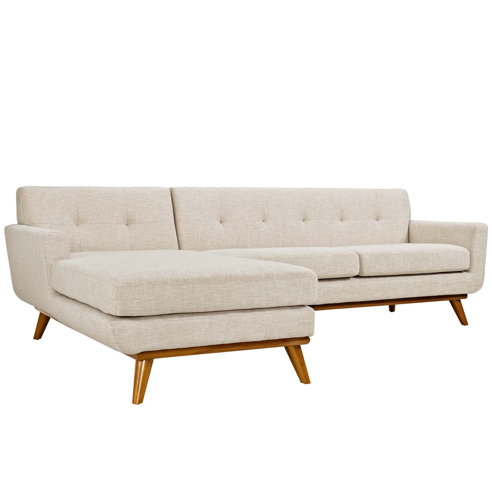 Engage Left-Facing Sectional Sofa-Sectional-Modway-Wall2Wall Furnishings