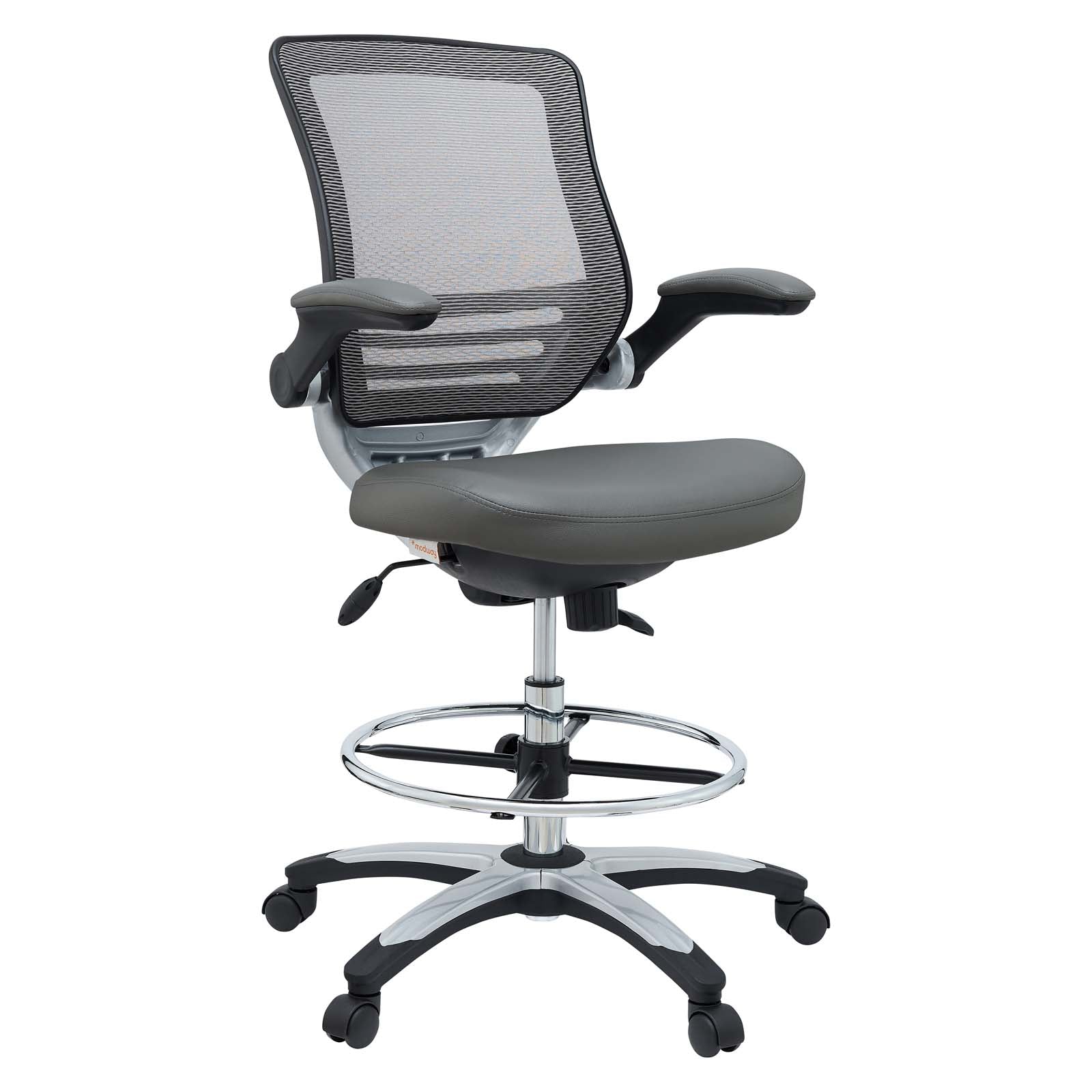 Edge Drafting Chair-Office Chair-Modway-Wall2Wall Furnishings