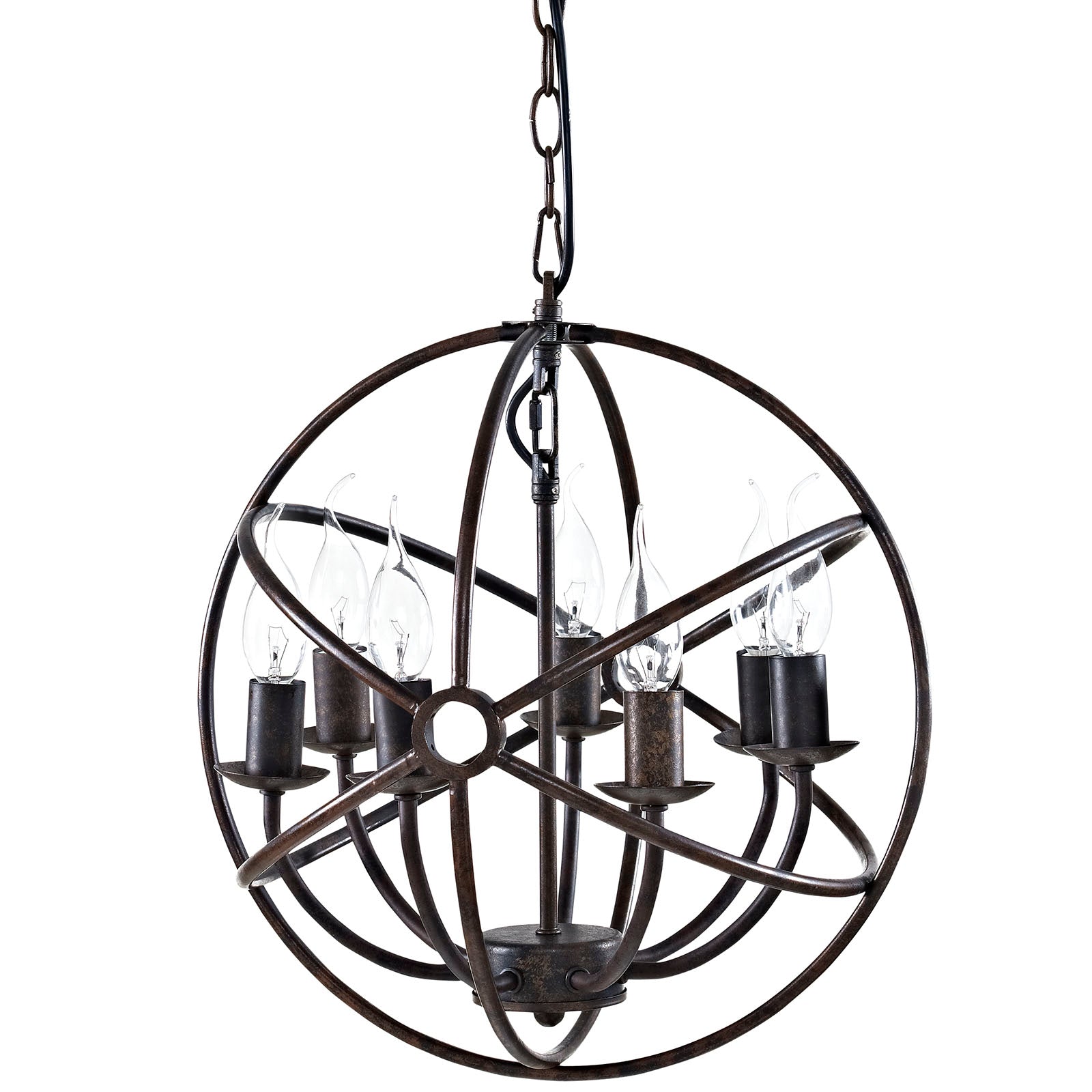 Atom Chandelier-Ceiling Lamp-Modway-Wall2Wall Furnishings