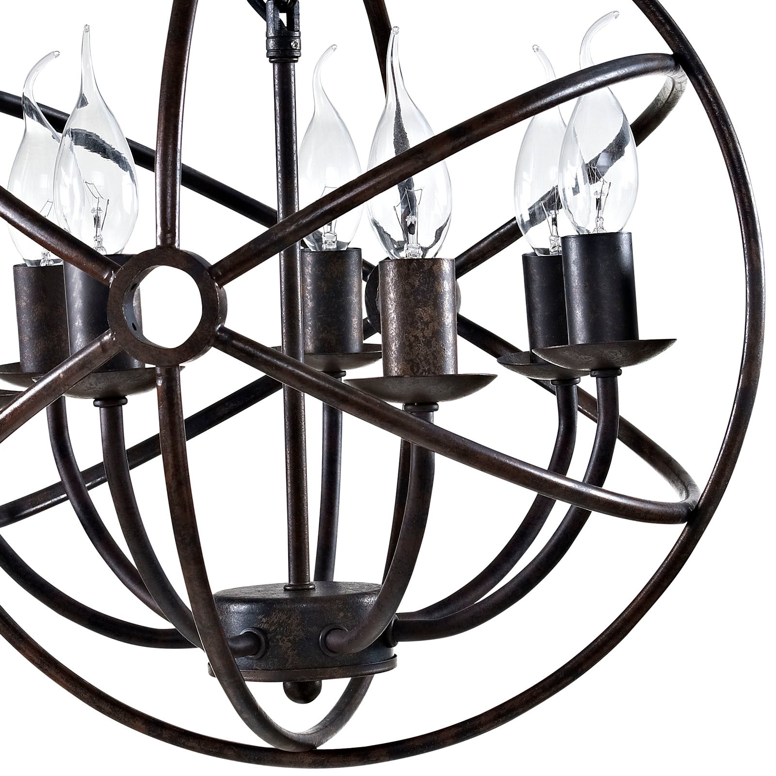 Atom Chandelier-Ceiling Lamp-Modway-Wall2Wall Furnishings