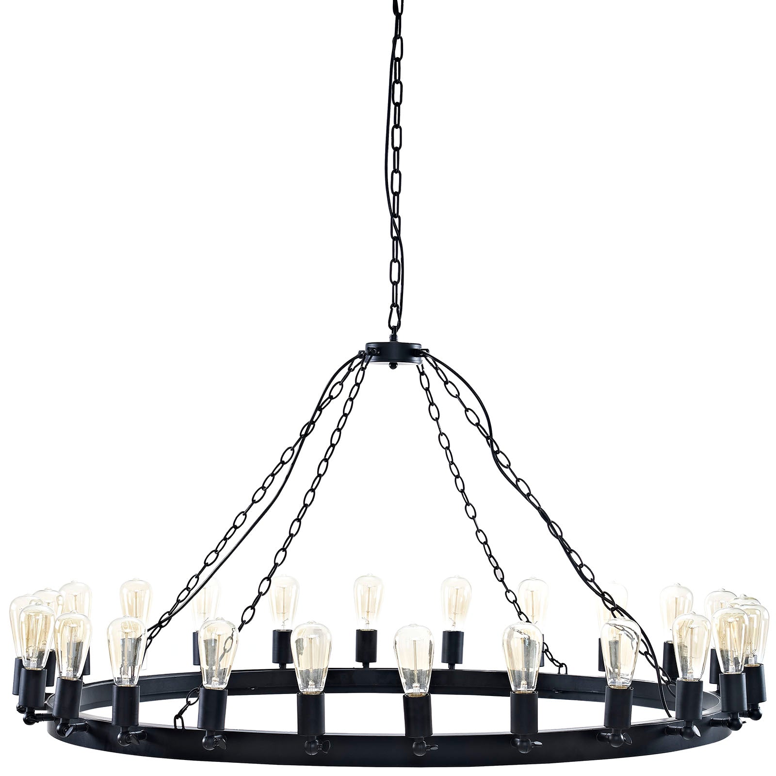 Teleport 52" Chandelier-Ceiling Lamp-Modway-Wall2Wall Furnishings