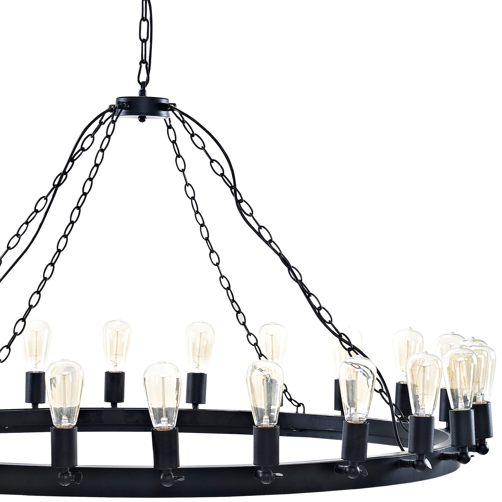 Teleport 52" Chandelier-Ceiling Lamp-Modway-Wall2Wall Furnishings