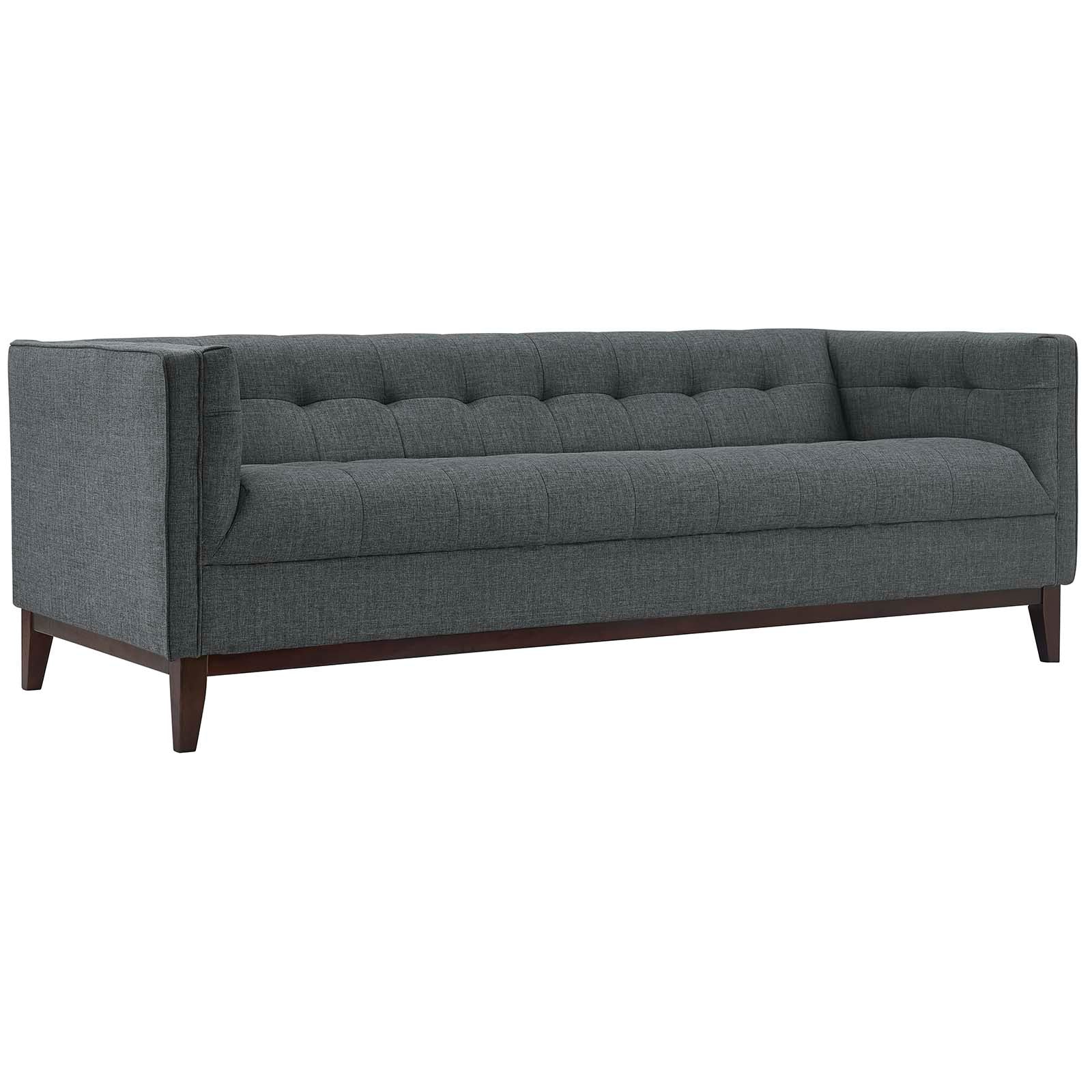 Serve Upholstered Fabric Sofa-Sofa-Modway-Wall2Wall Furnishings