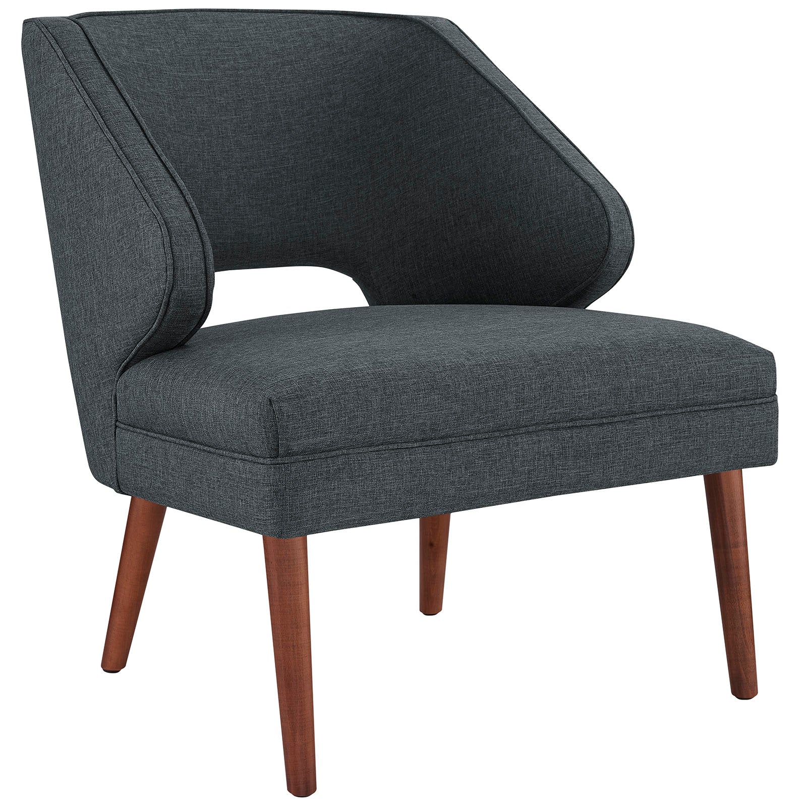 Dock Upholstered Fabric Armchair-Arm Chair-Modway-Wall2Wall Furnishings