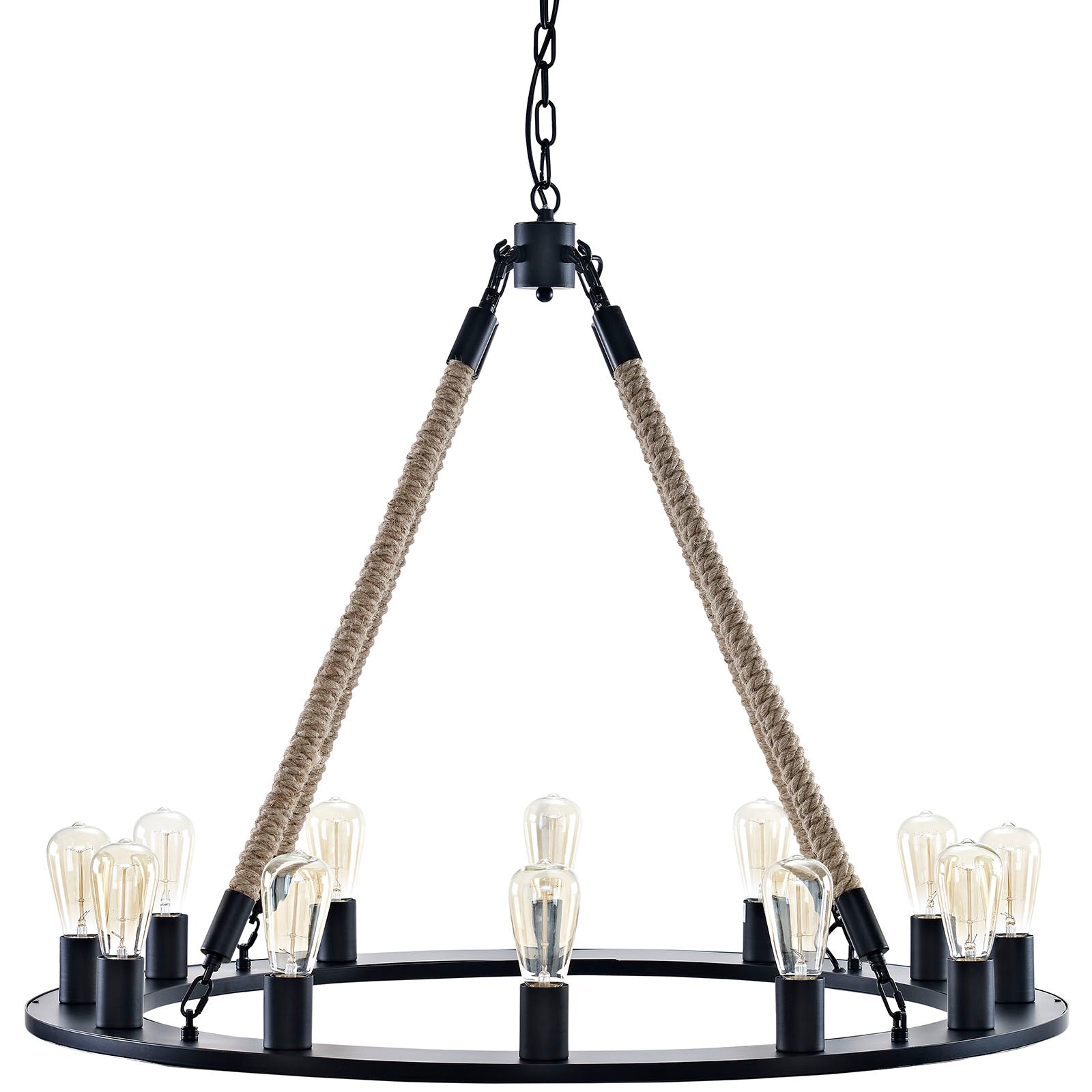 Encircle Chandelier-Ceiling Lamp-Modway-Wall2Wall Furnishings