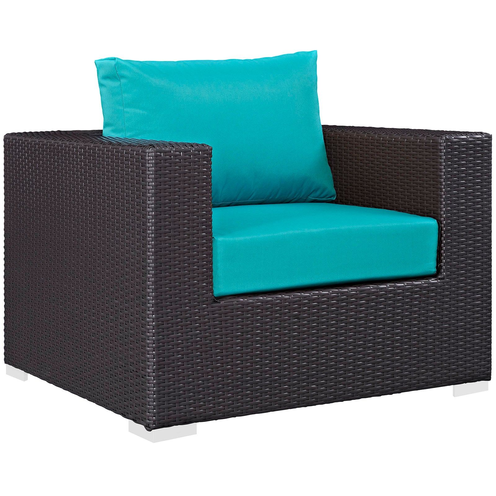 Convene 5 Piece Outdoor Patio Sofa Set-Outdoor Set-Modway-Wall2Wall Furnishings