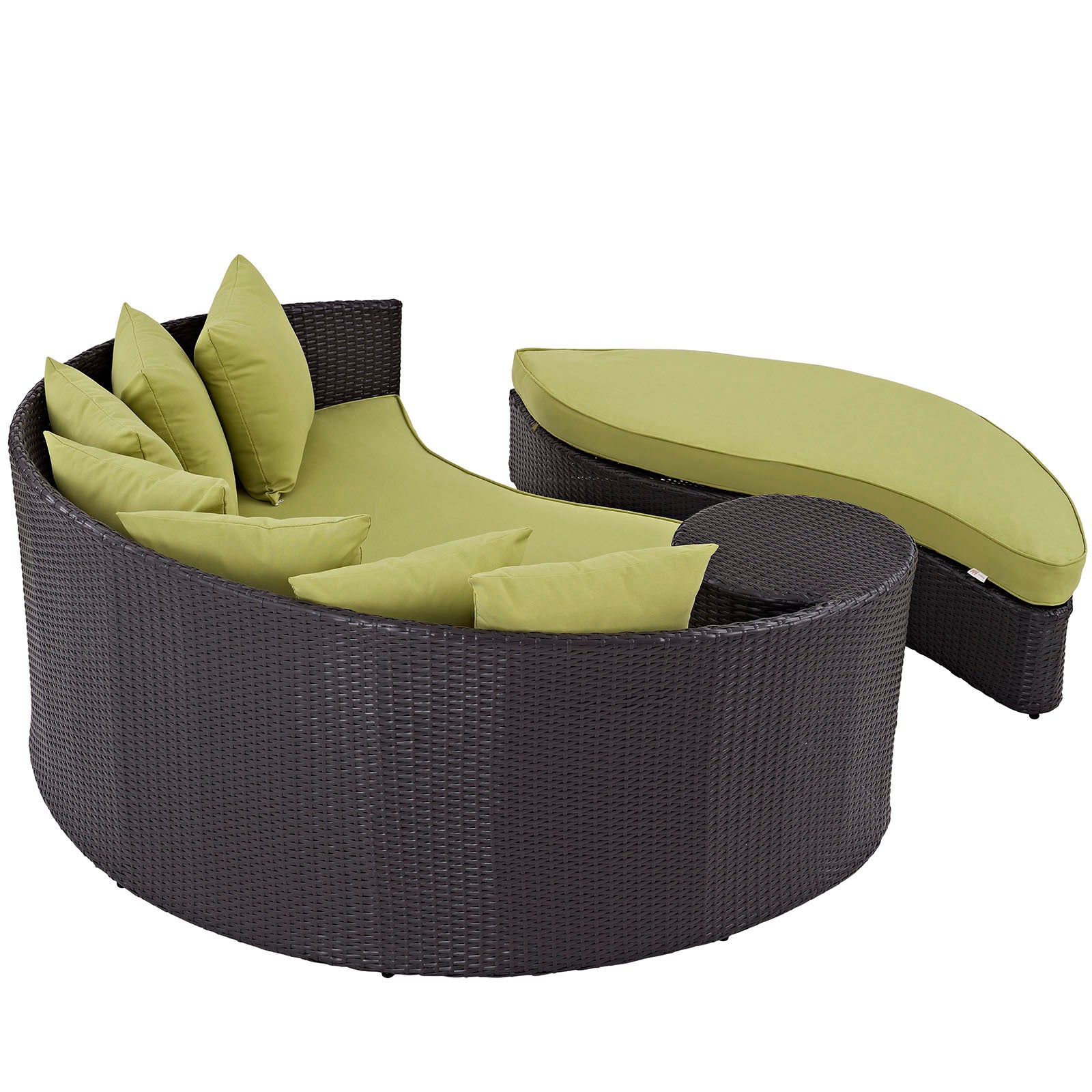 Convene Outdoor Patio Daybed-Outdoor Daybed-Modway-Wall2Wall Furnishings