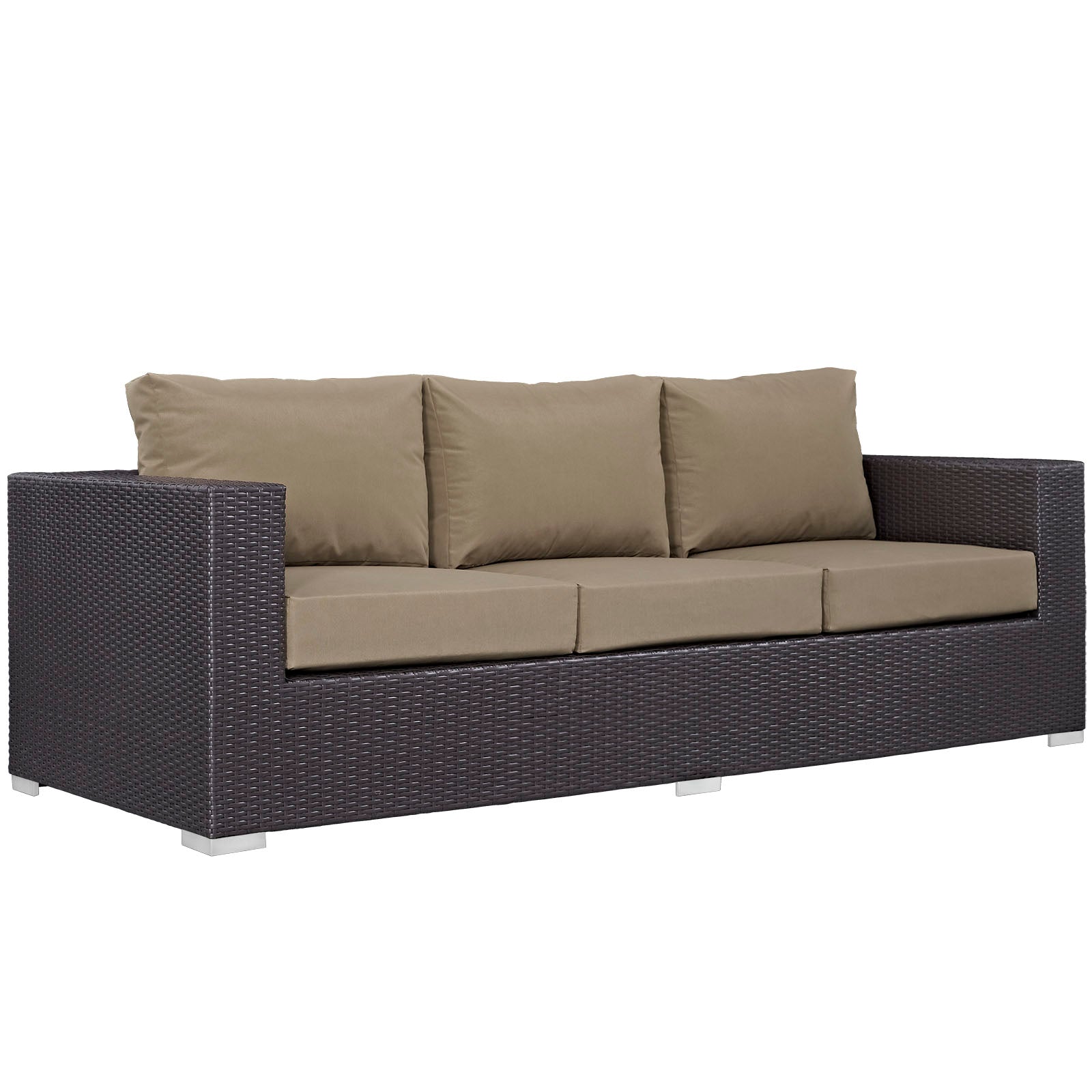 Convene 3 Piece Outdoor Patio Sofa Set-Outdoor Set-Modway-Wall2Wall Furnishings