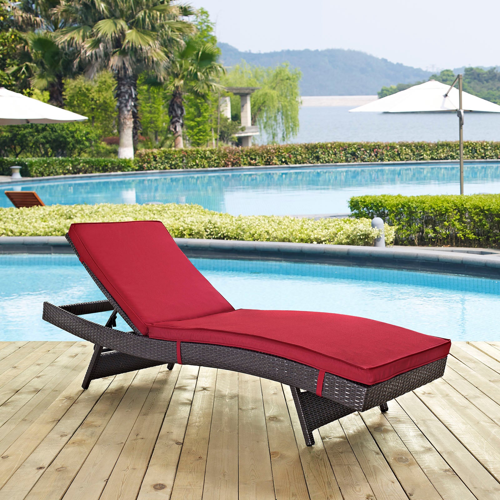 Convene Outdoor Patio Chaise-Outdoor Chaise-Modway-Wall2Wall Furnishings