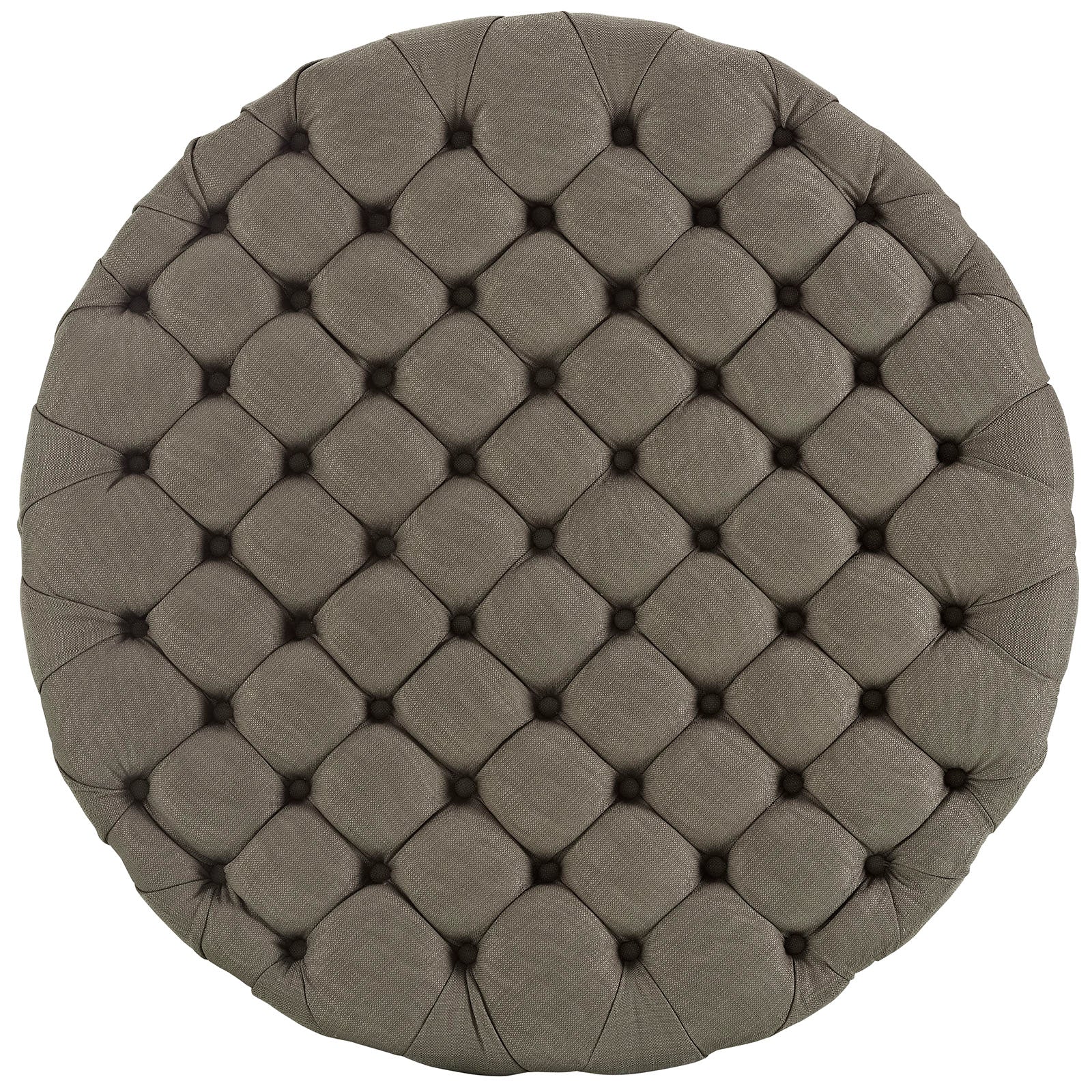Amour Upholstered Fabric Ottoman-Ottoman-Modway-Wall2Wall Furnishings