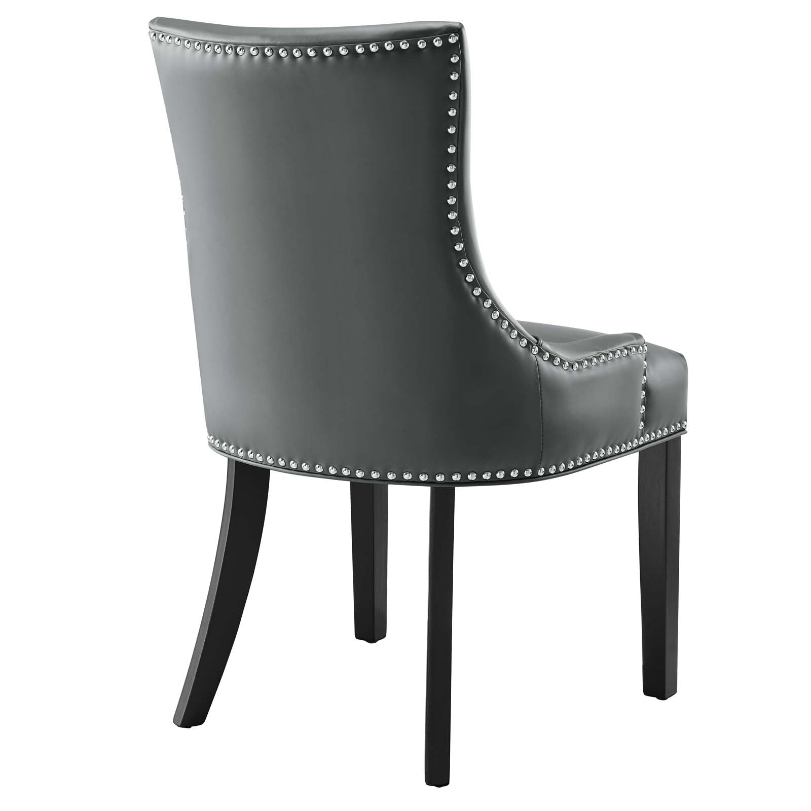 Marquis Vegan Leather Dining Chair-Dining Chair-Modway-Wall2Wall Furnishings