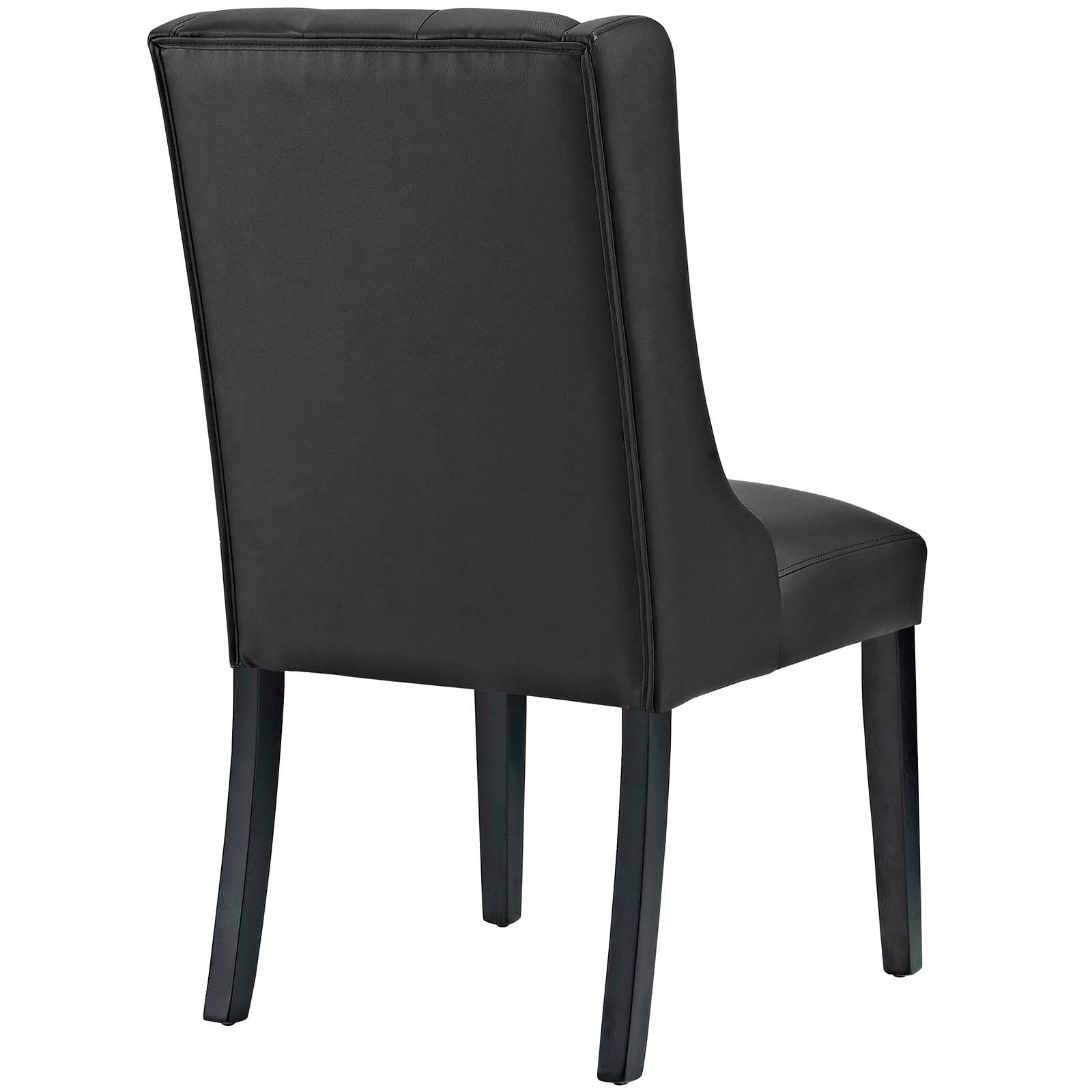 Baronet Button Tufted Vegan Leather Dining Chair-Dining Chair-Modway-Wall2Wall Furnishings