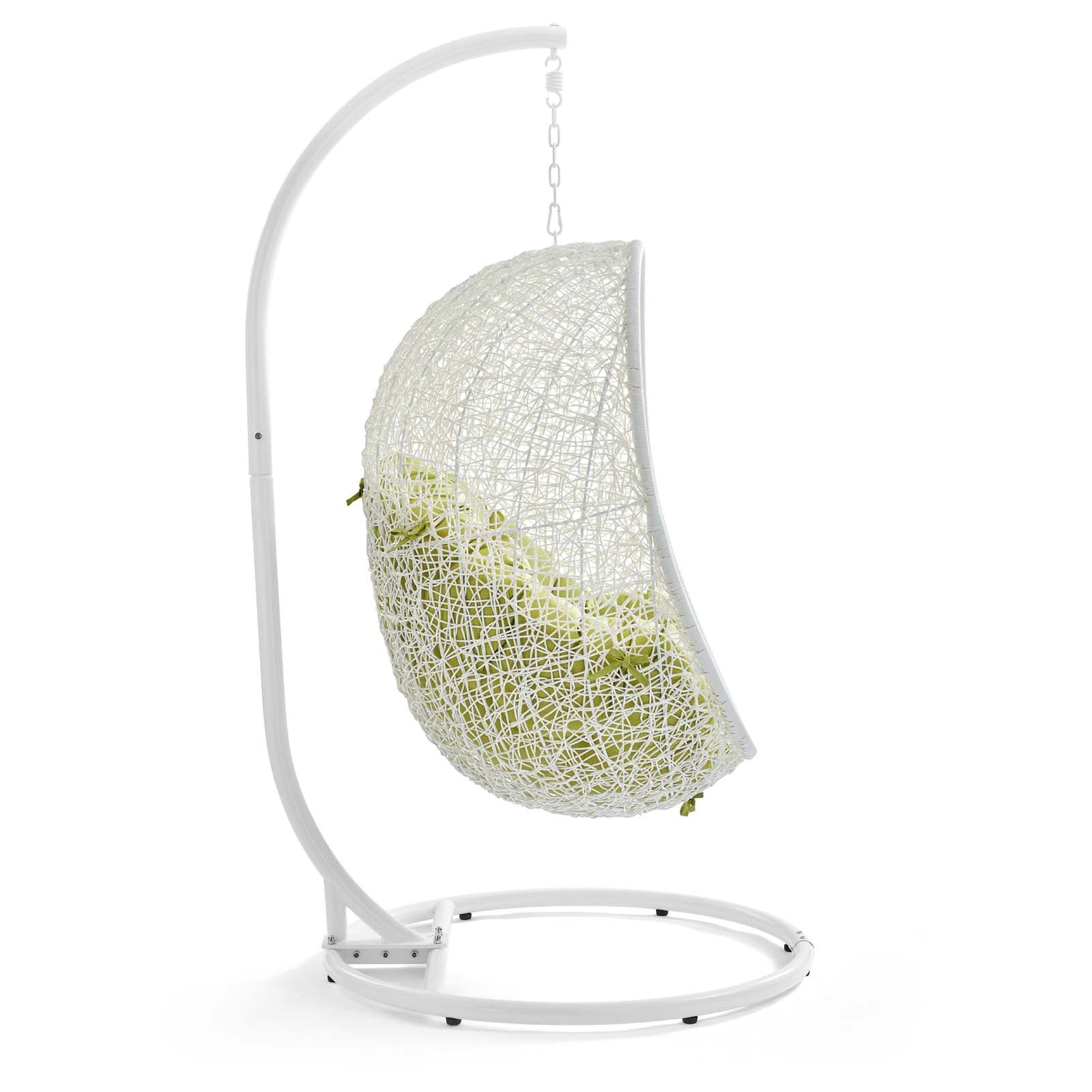 Hide Outdoor Patio Swing Chair With Stand-Outdoor Swing Chair-Modway-Wall2Wall Furnishings