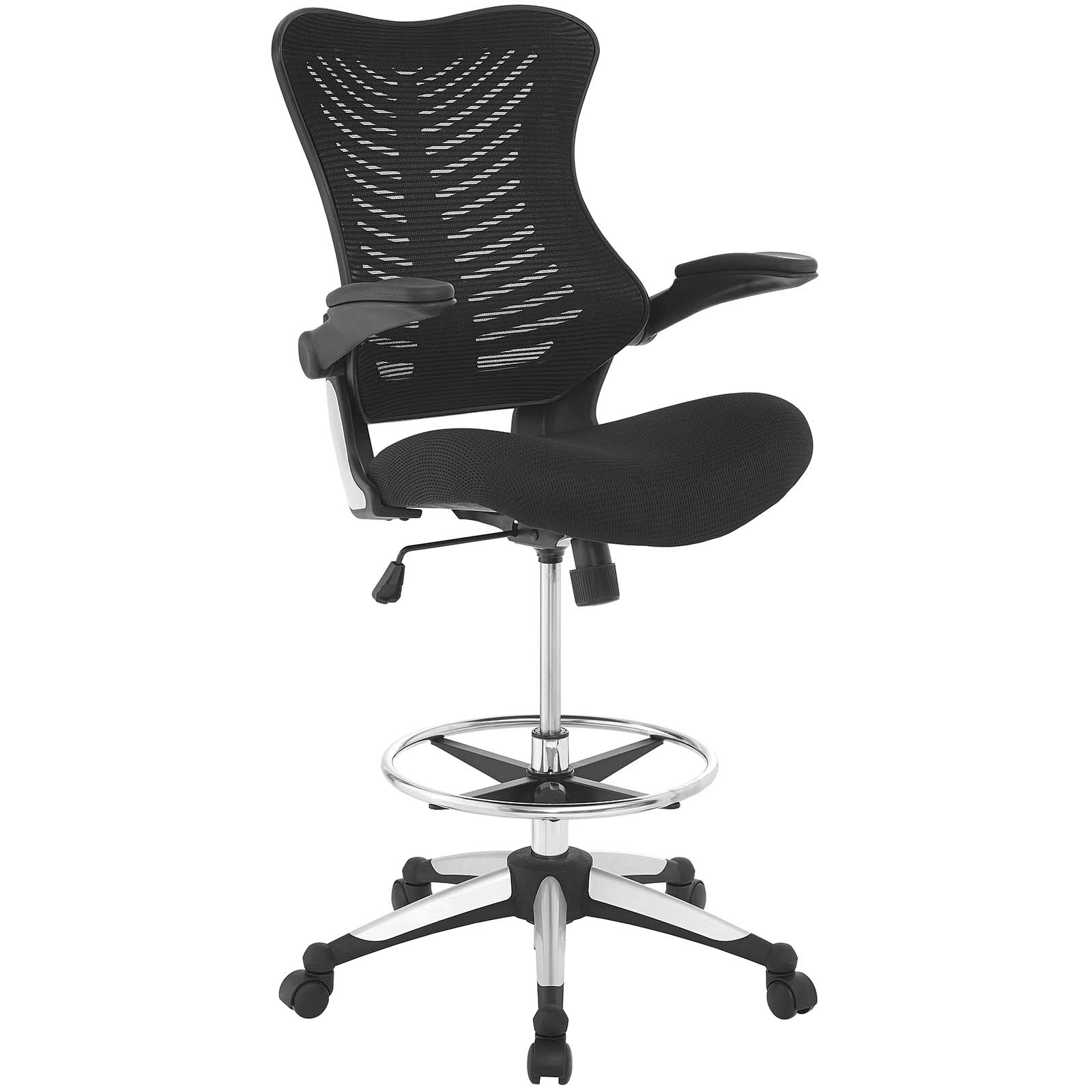 Charge Drafting Chair-Office Chair-Modway-Wall2Wall Furnishings