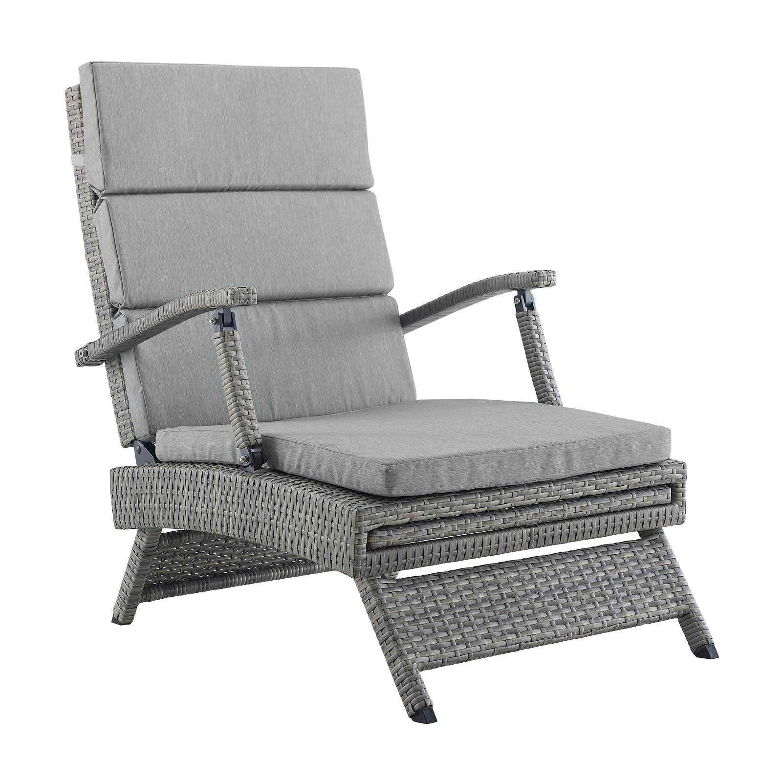 Envisage Chaise Outdoor Patio Wicker Rattan Lounge Chair-Outdoor Chaise-Modway-Wall2Wall Furnishings