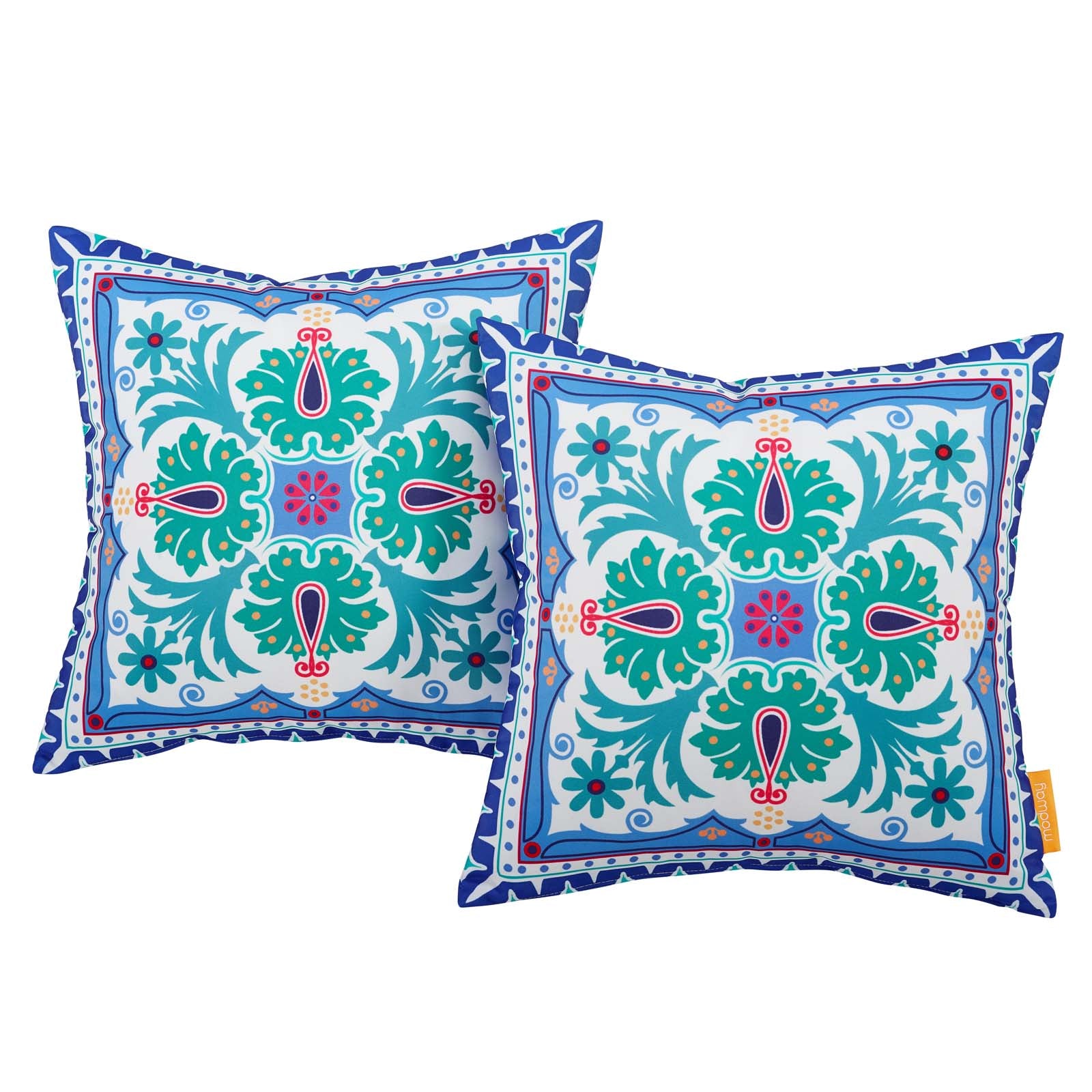 Modway Two Piece Outdoor Patio Pillow Set-Outdoor Pillow-Modway-Wall2Wall Furnishings