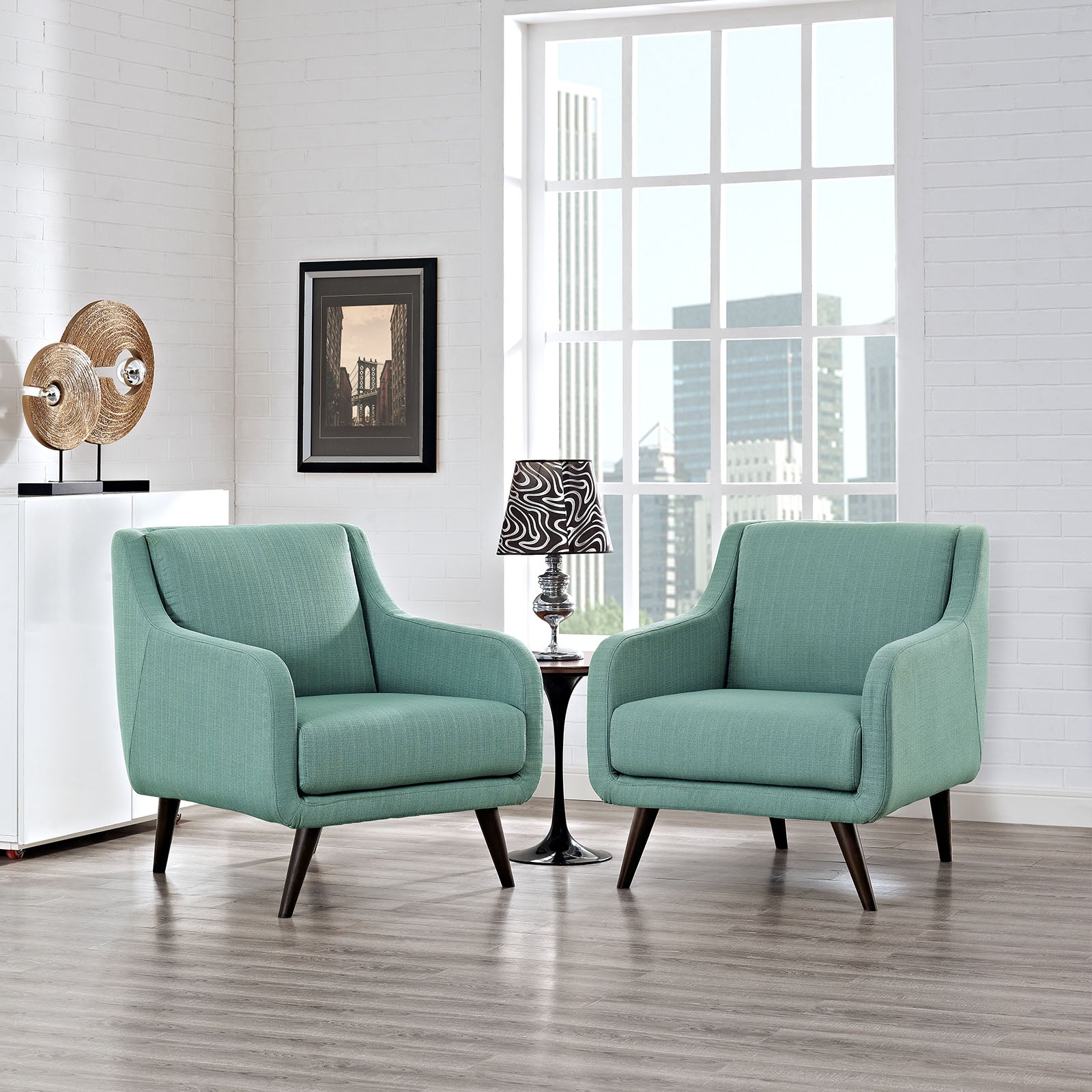 Verve Armchairs Set of 2-Sofa Set-Modway-Wall2Wall Furnishings