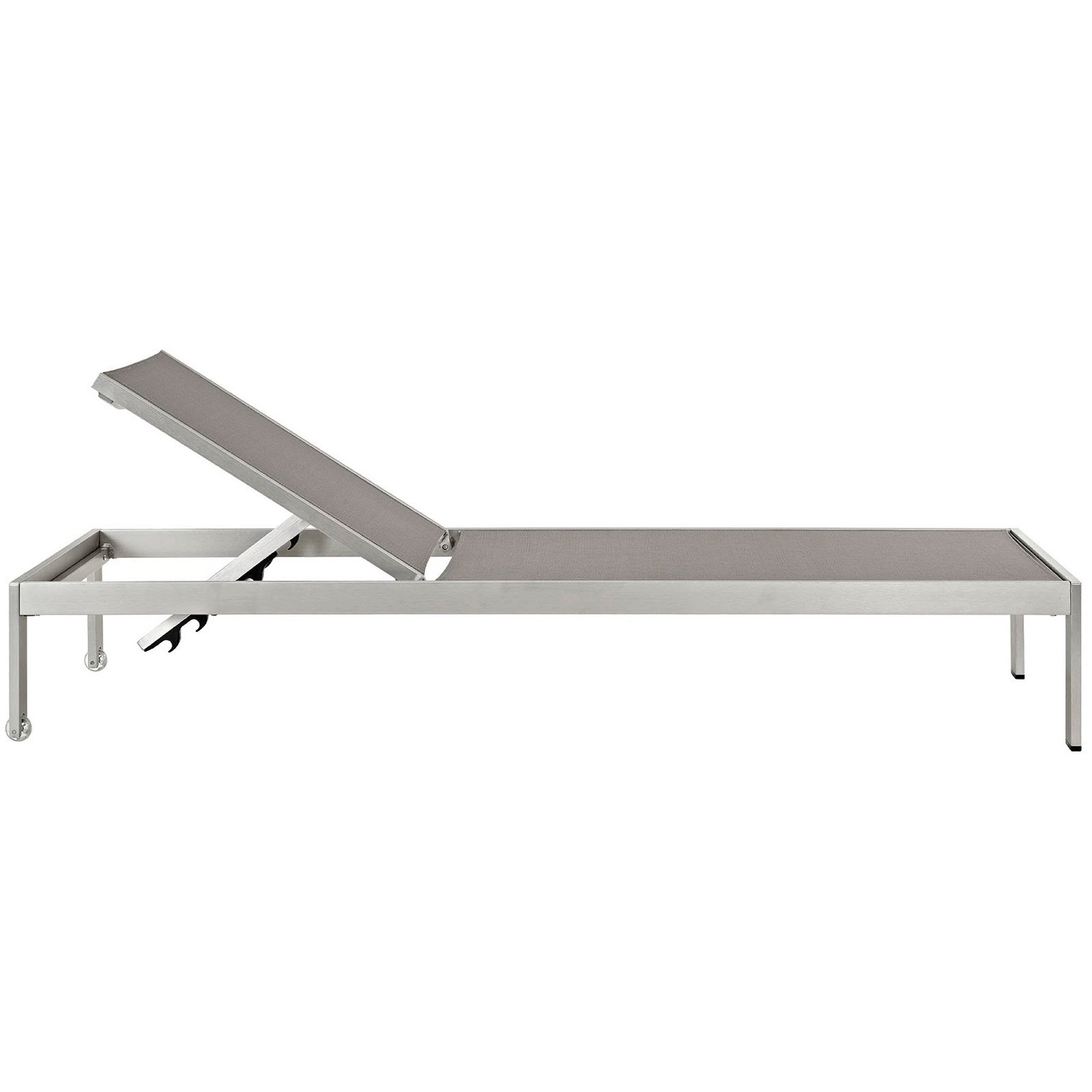 Shore Outdoor Patio Aluminum Chaise Set of 4