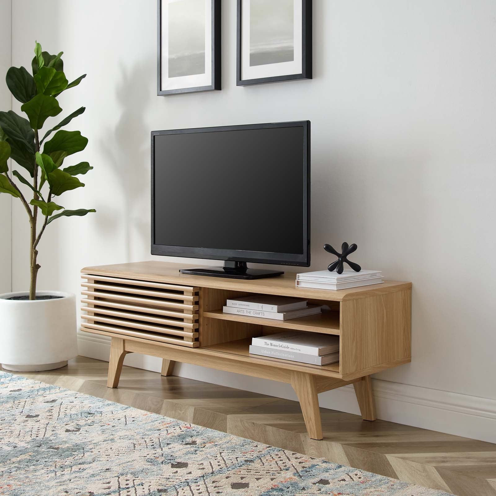 Render 48” TV Stand-TV Stand-Modway-Wall2Wall Furnishings