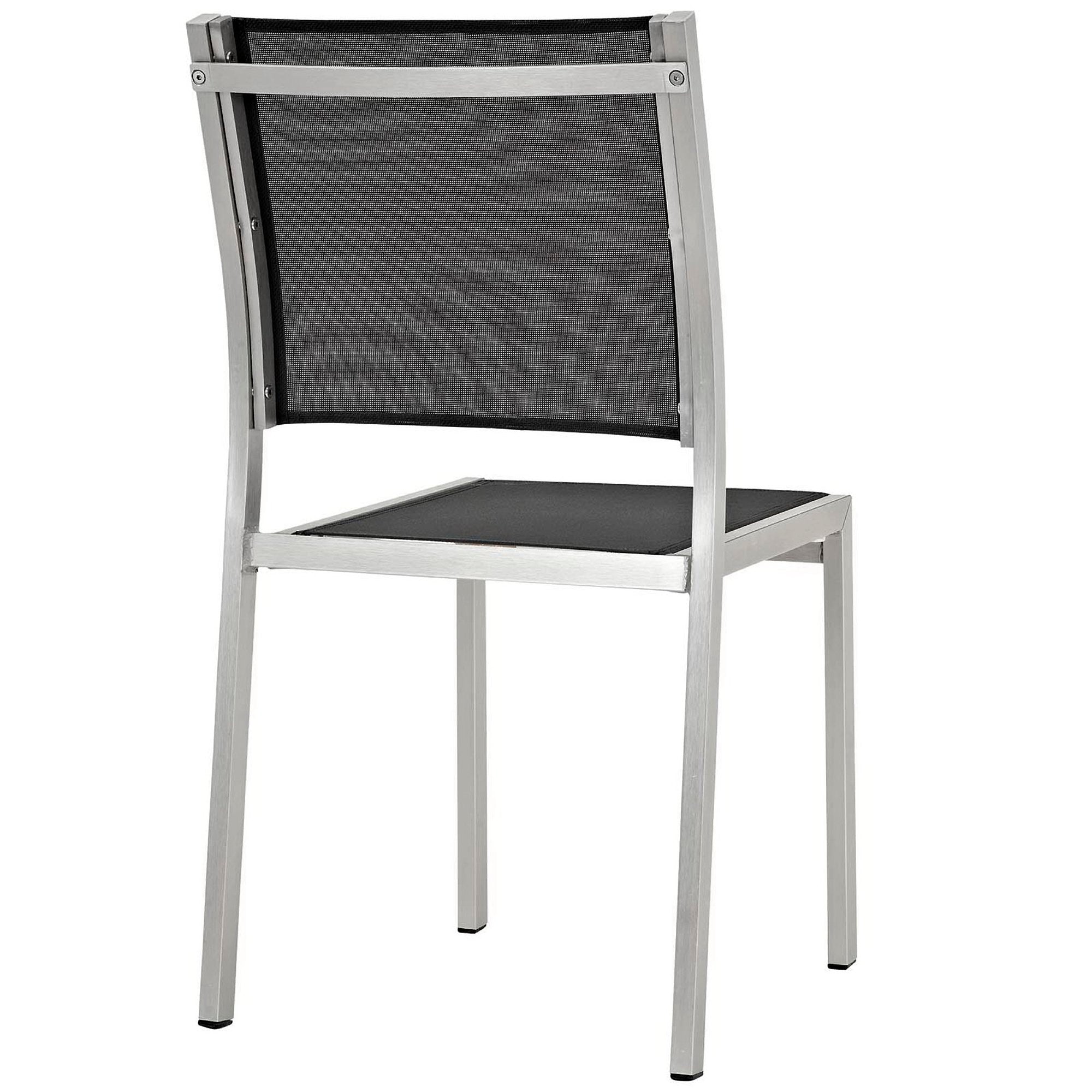 Shore 9 Piece Outdoor Patio Aluminum Dining Set