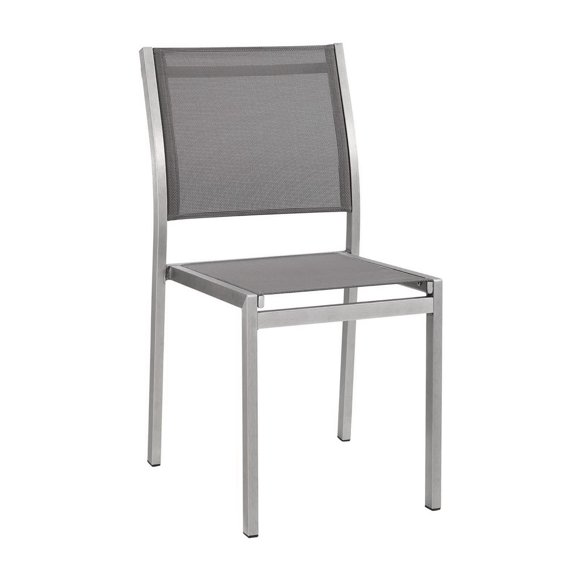 Shore Outdoor Patio Aluminum Side Chair Set of 2