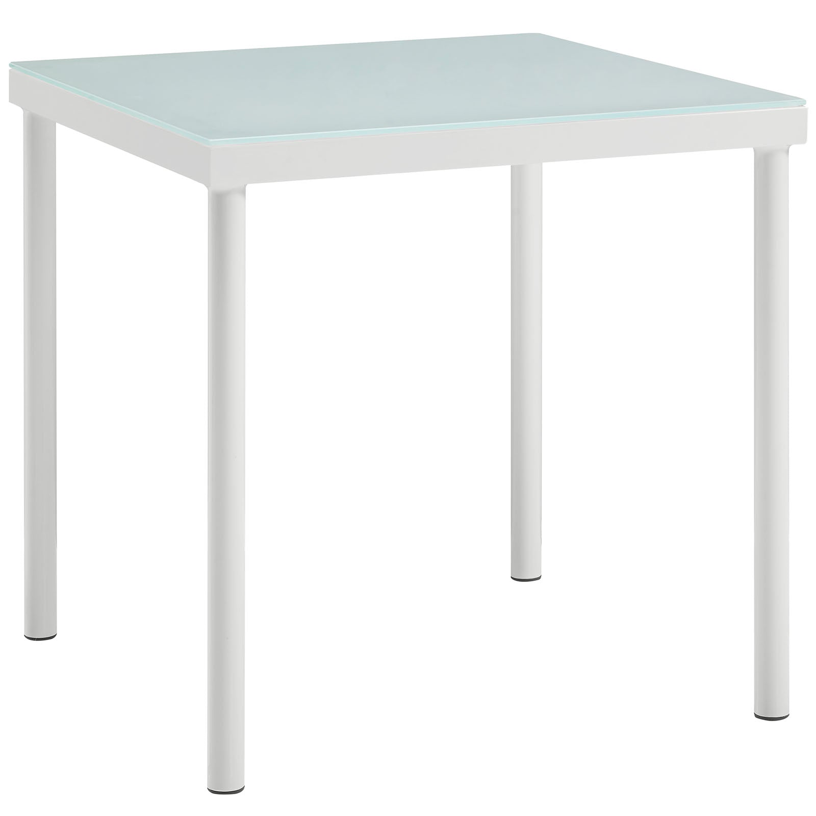 Harmony Outdoor Patio Aluminum Side Table-Outdoor Side Table-Modway-Wall2Wall Furnishings