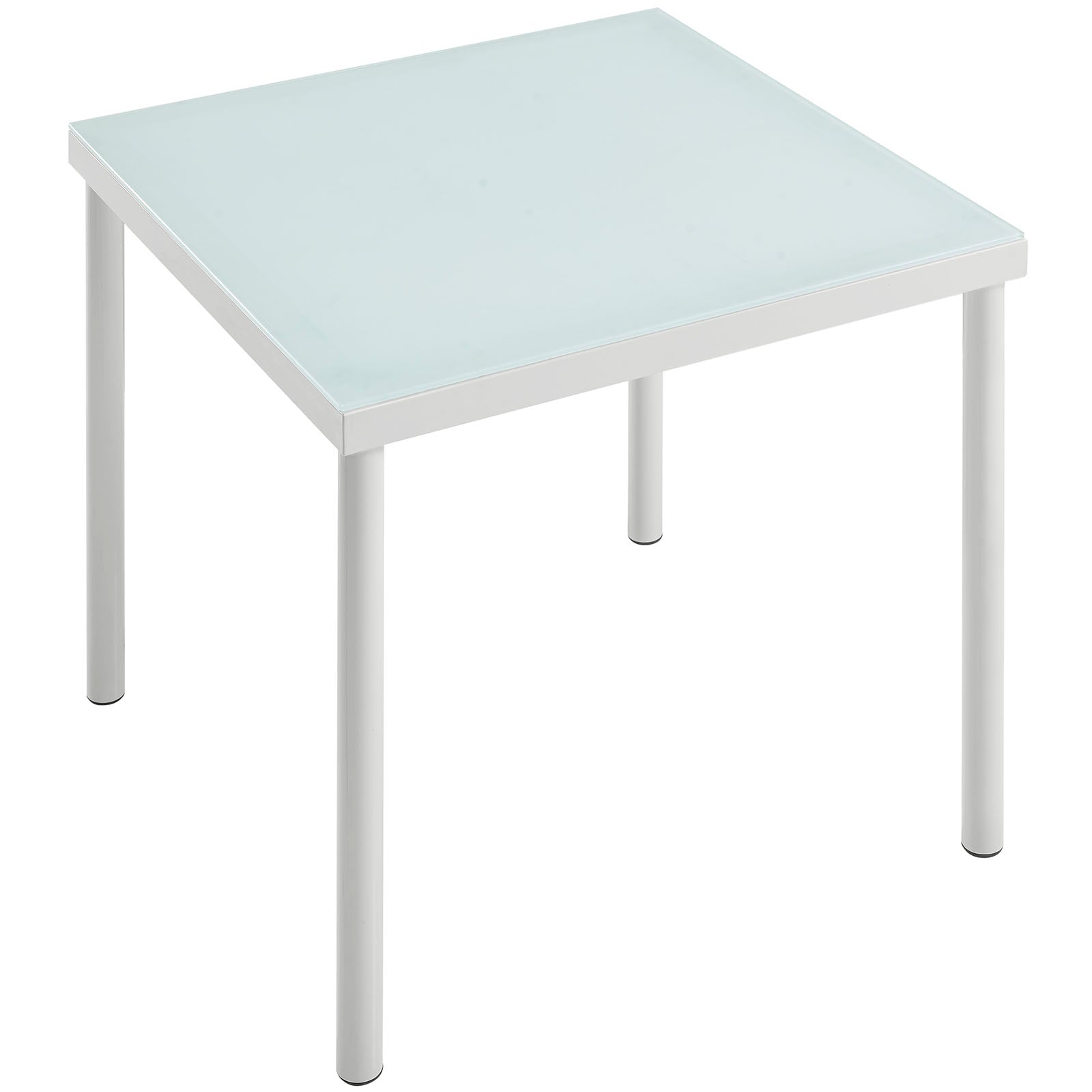 Harmony Outdoor Patio Aluminum Side Table-Outdoor Side Table-Modway-Wall2Wall Furnishings