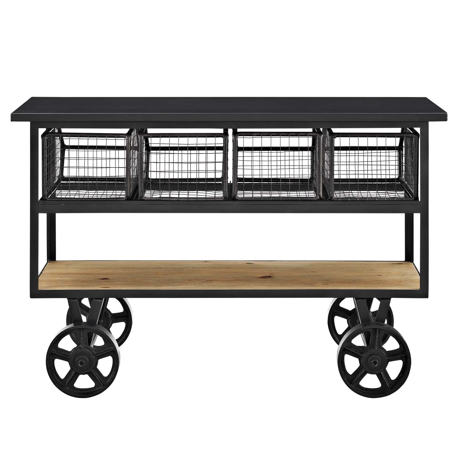 Fairground Serving Stand-Serving Cart-Modway-Wall2Wall Furnishings
