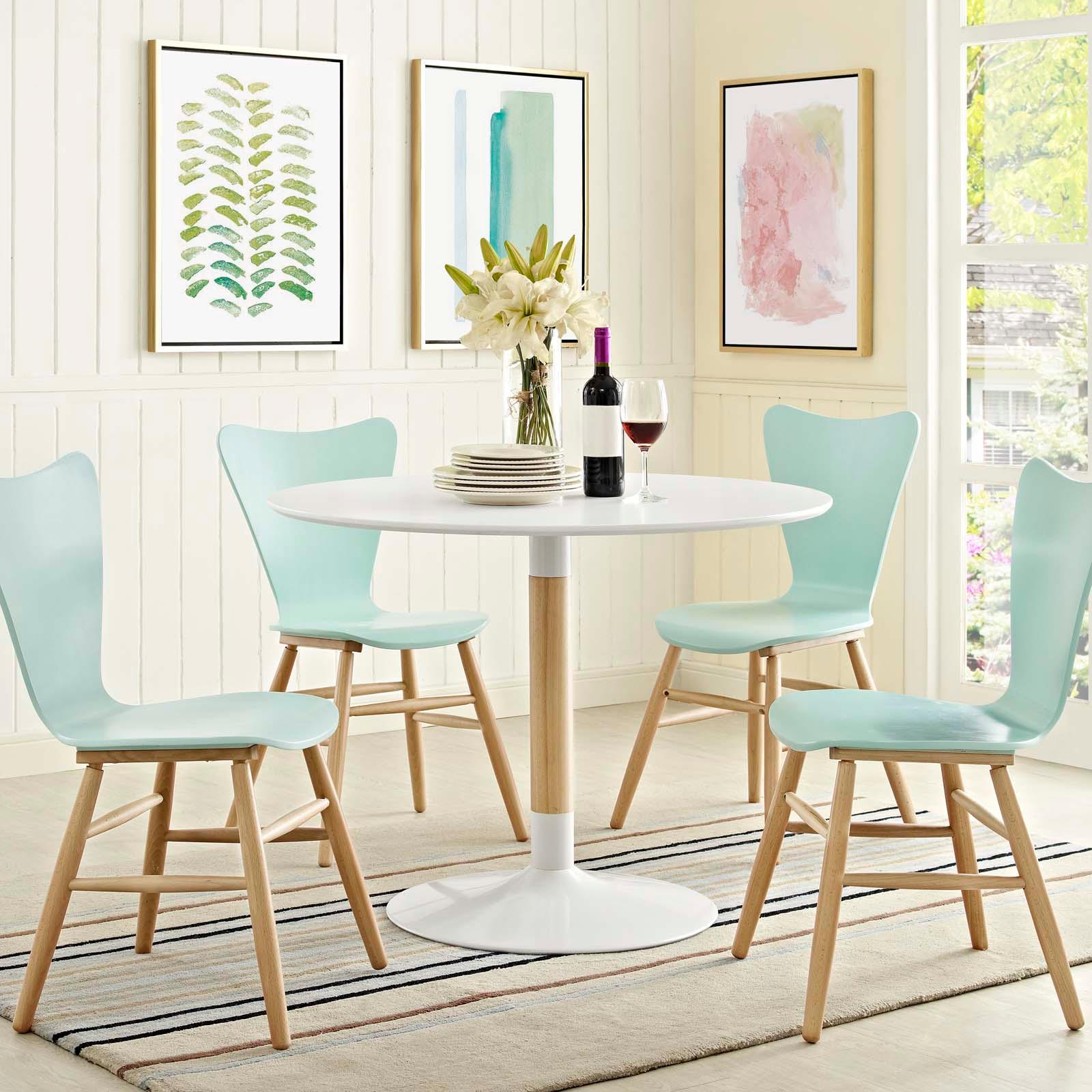 Whirl Round Dining Table-Dining Table-Modway-Wall2Wall Furnishings