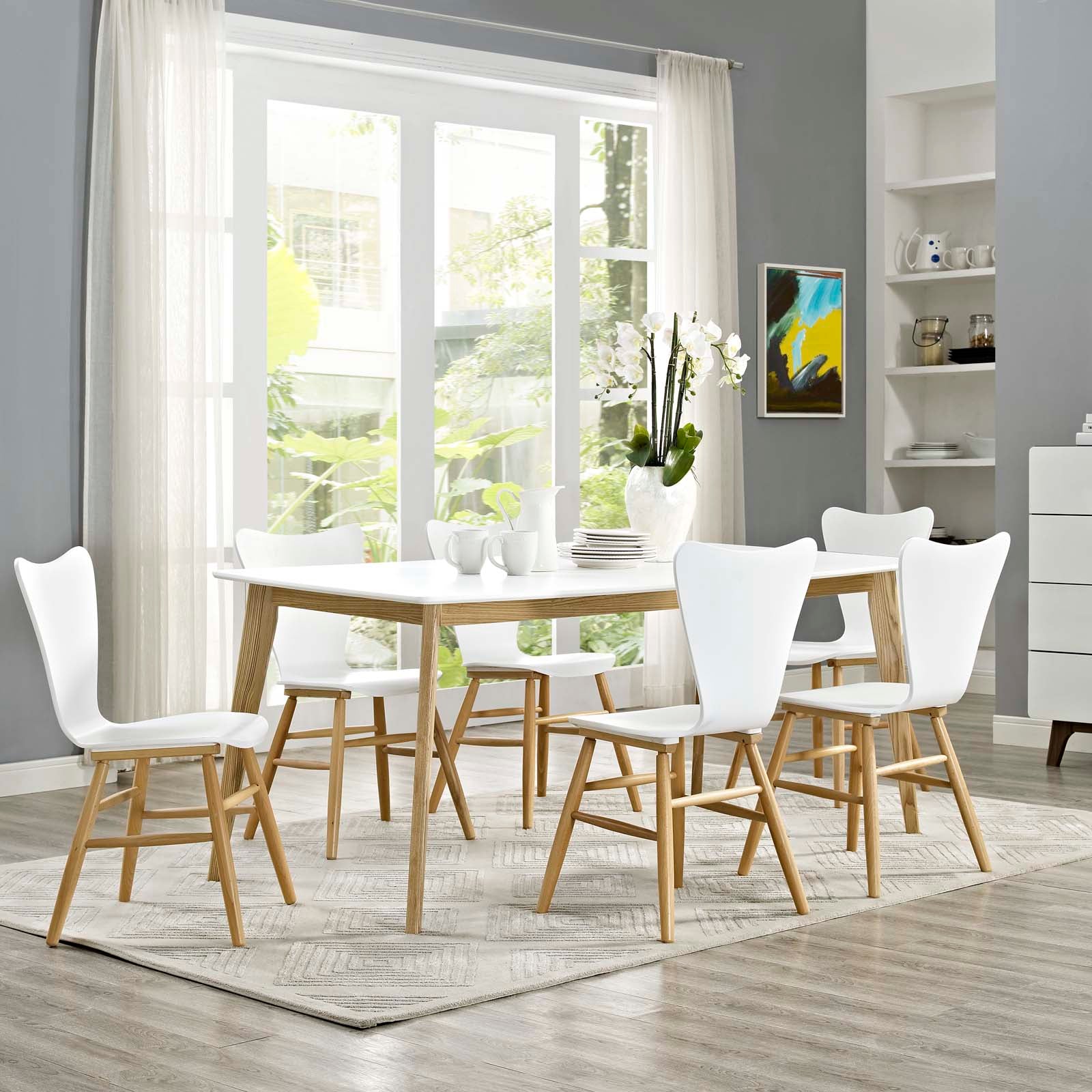 Stratum 71" Dining Table-Dining Table-Modway-Wall2Wall Furnishings