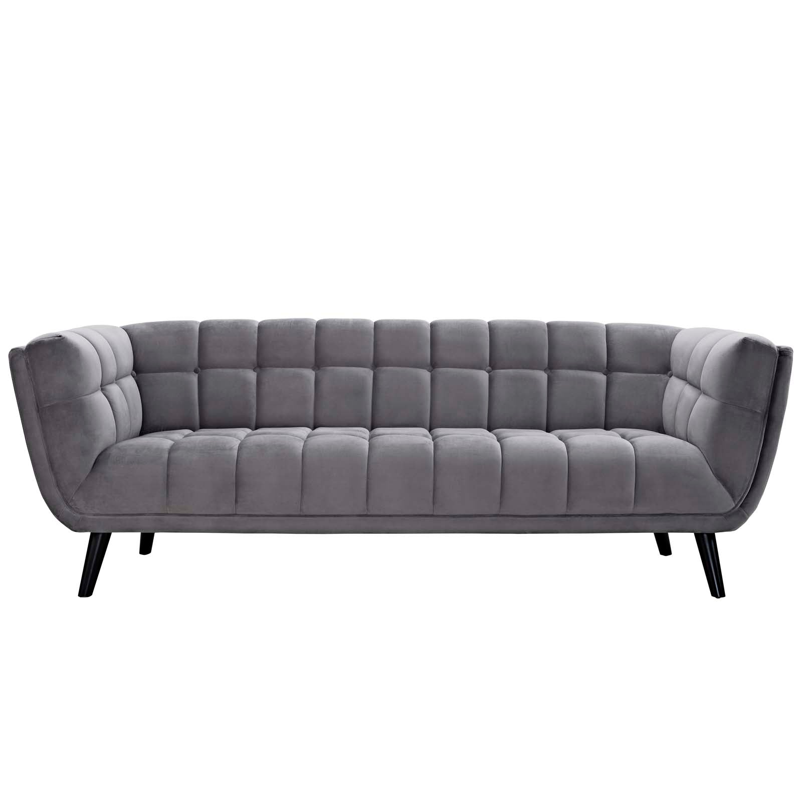 Bestow Velvet Sofa-Sofa-Modway-Wall2Wall Furnishings