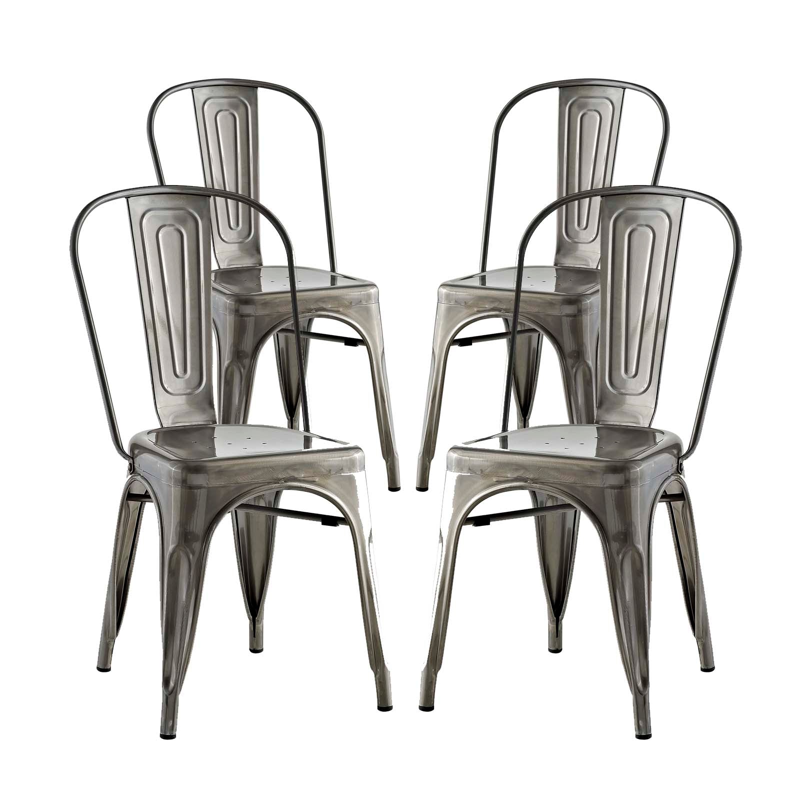 Promenade Dining Side Chair Set of 4-Dining Chair-Modway-Wall2Wall Furnishings