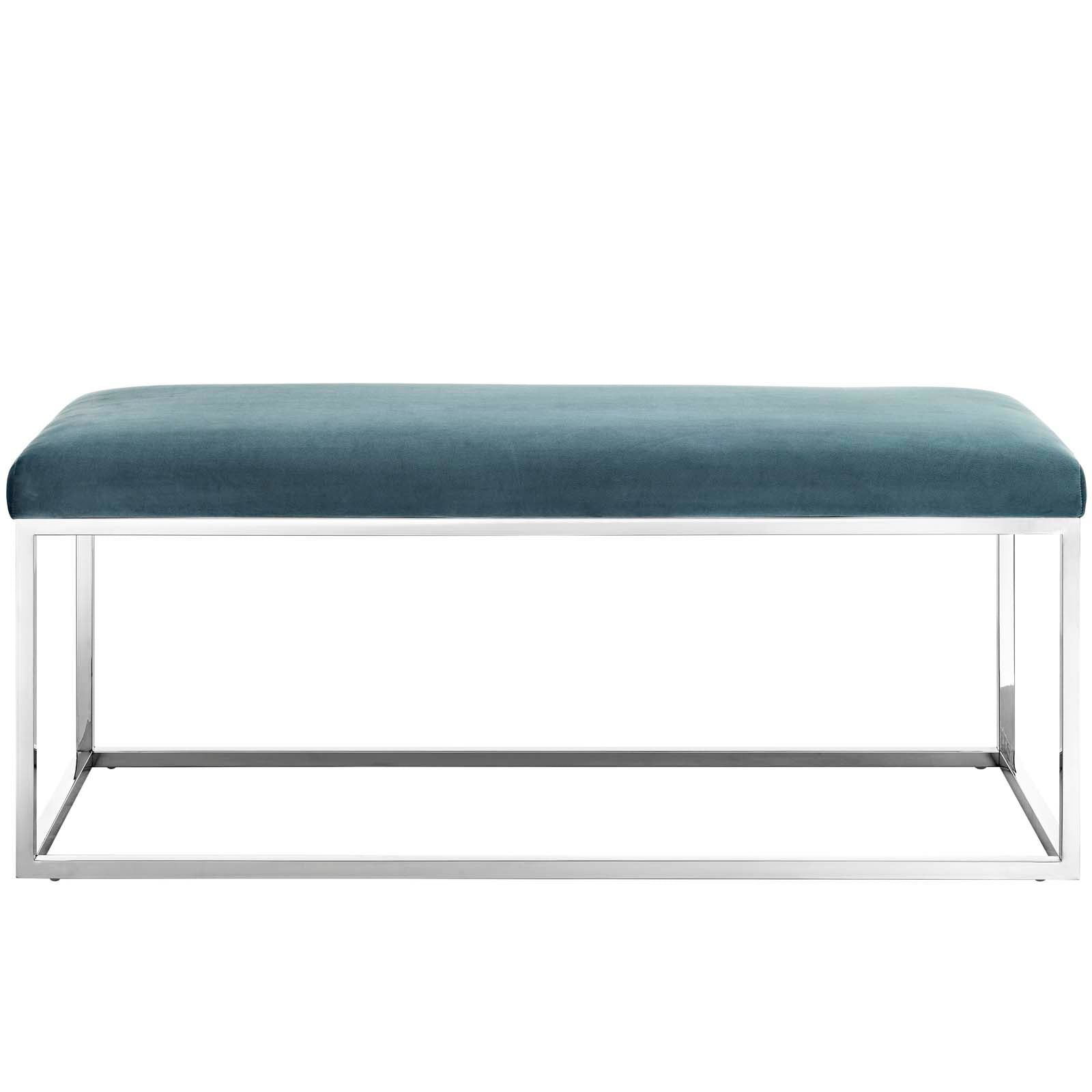 Anticipate Velvet Bench-Bench-Modway-Wall2Wall Furnishings